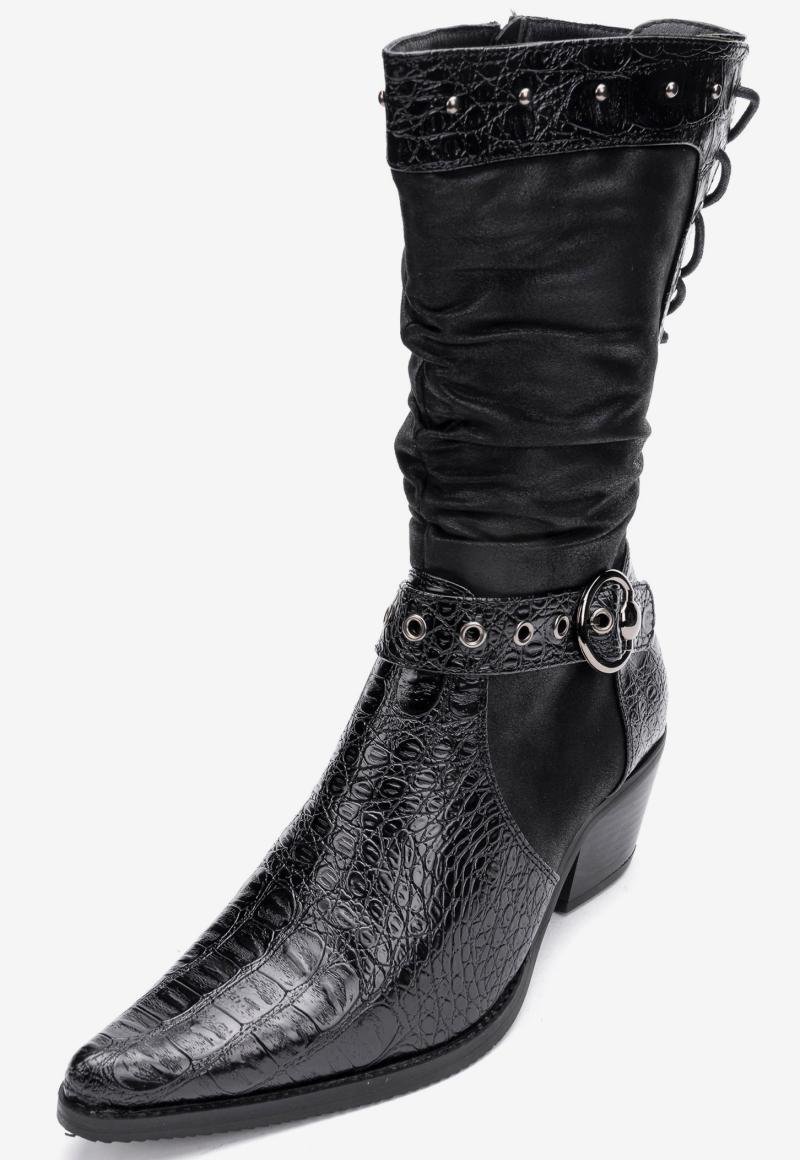 Bota Mujer Negro Ellen Thunder Blue Thunder Blue