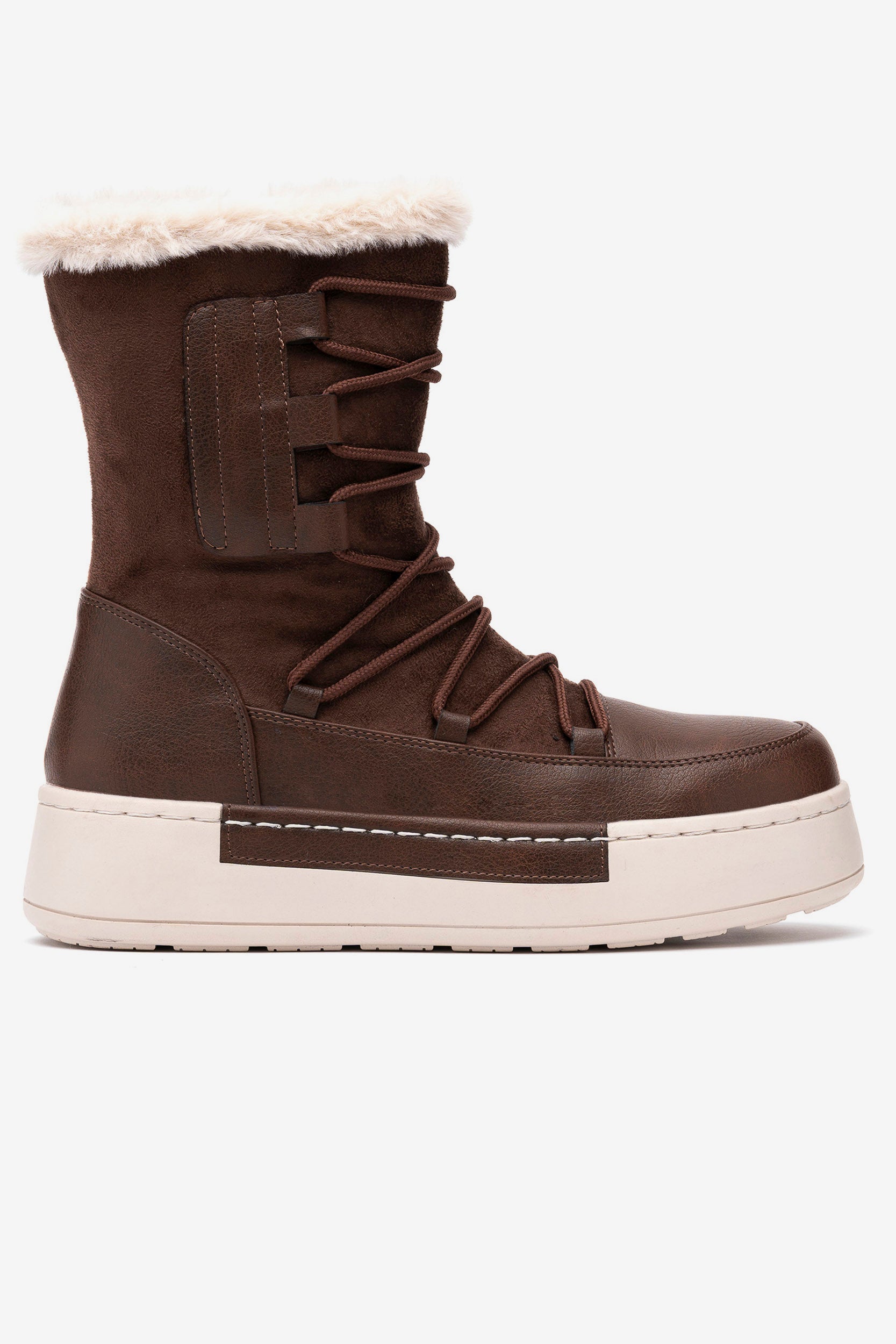 Bota Mujer Café Oscuro Luana Apóstol Apóstol