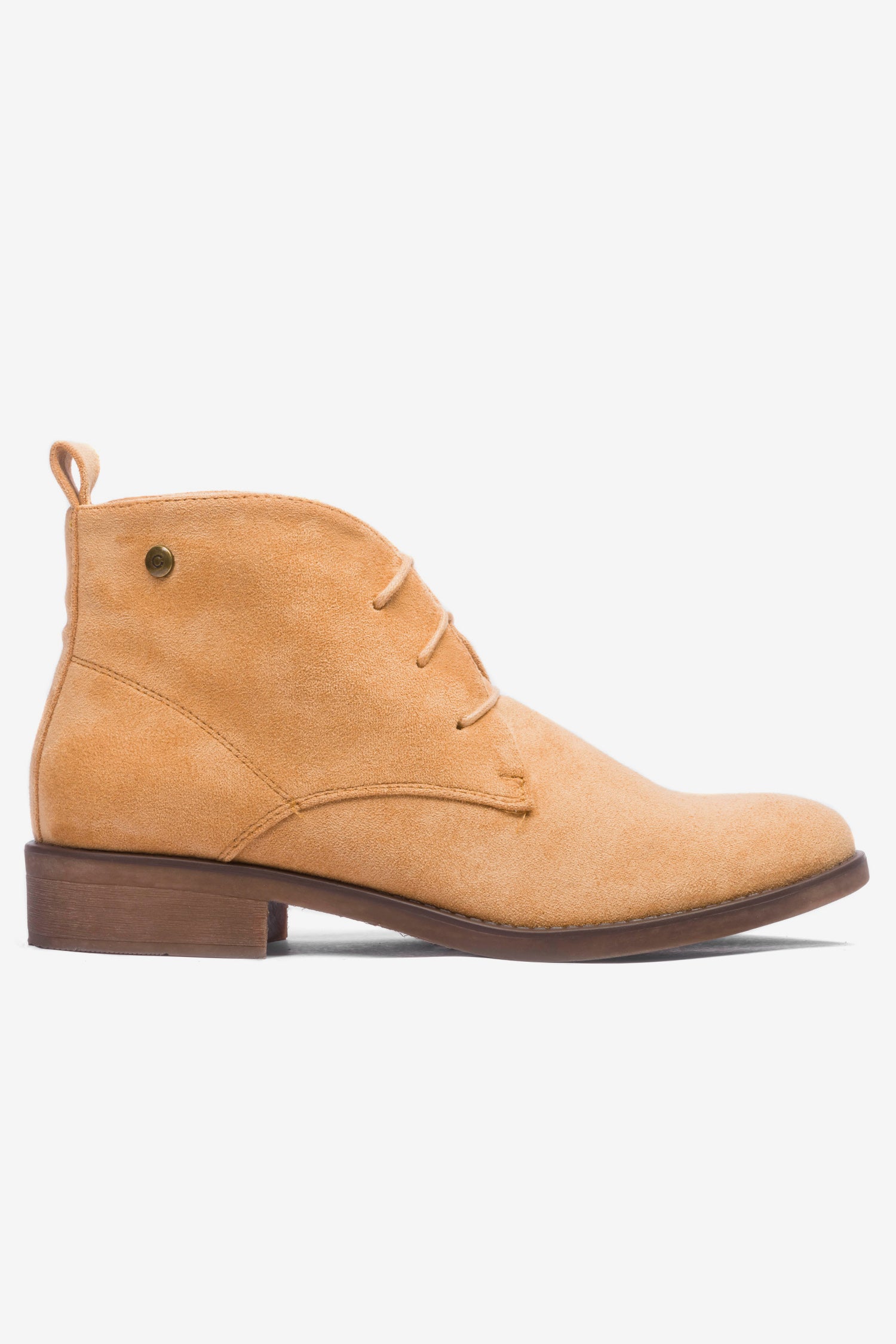 Botín Mujer Camel Alexa Chancleta Chancleta