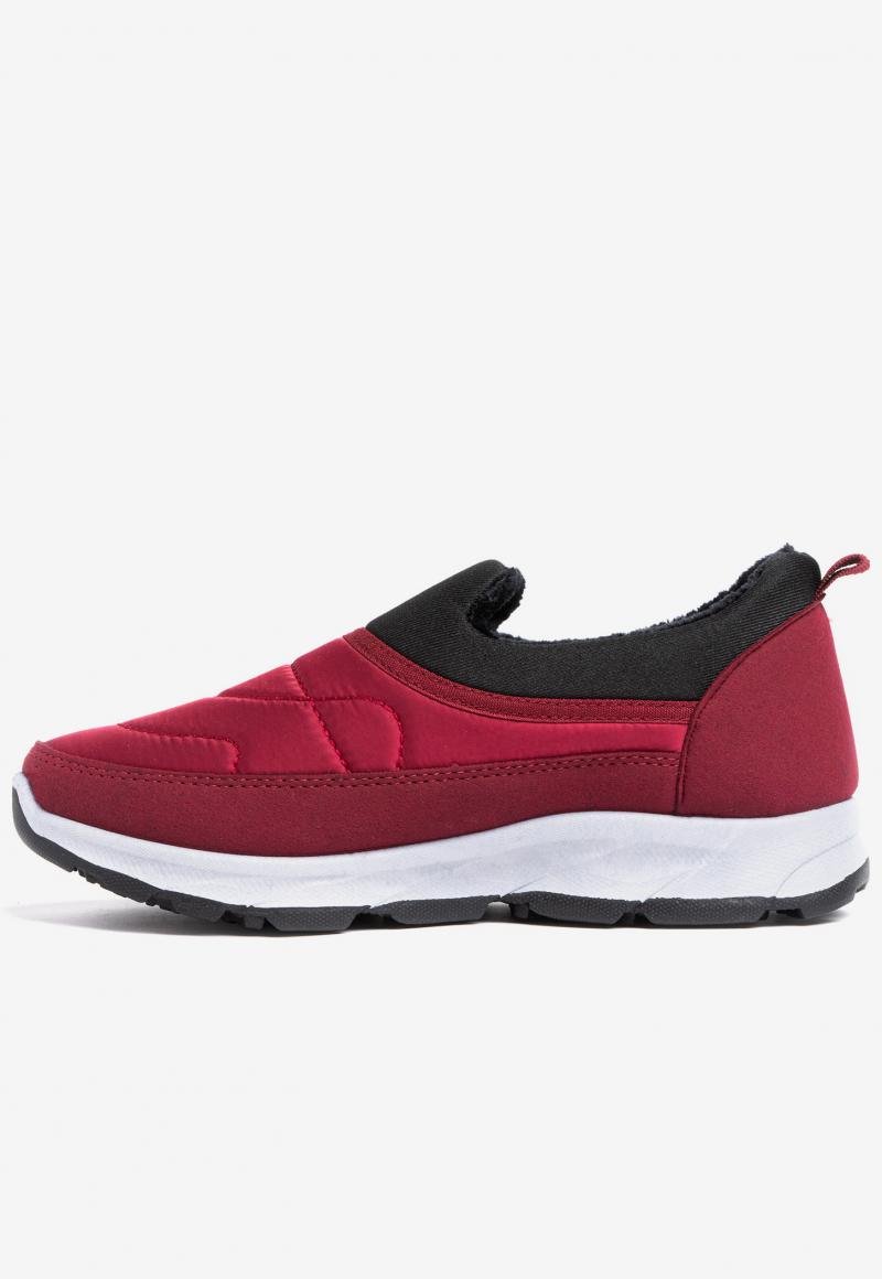 Zapatilla Mujer Burdeo Regen Chancleta Chancleta