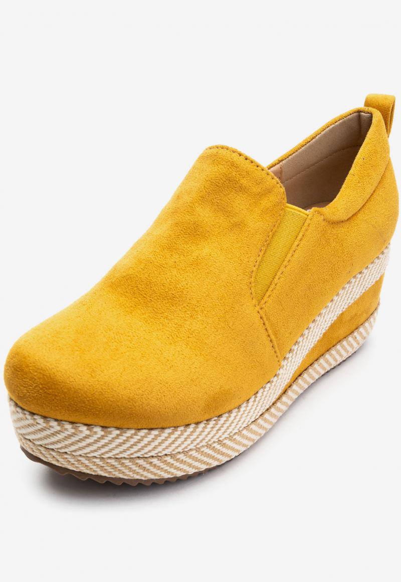 Zapato Mujer Amarillo Dakota Chancleta Chancleta