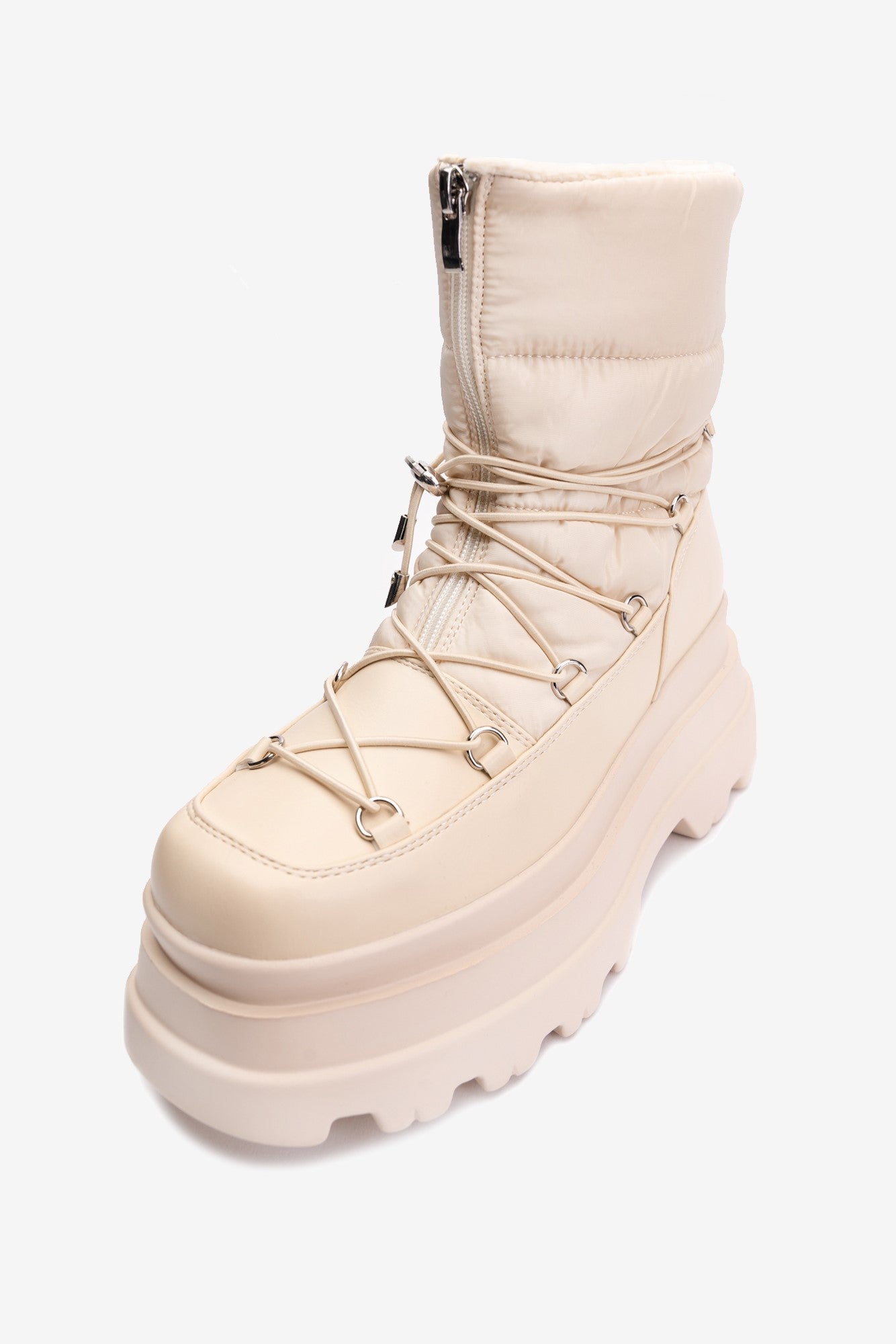 Bota Mujer Beige Saril Chinitown Chinitown