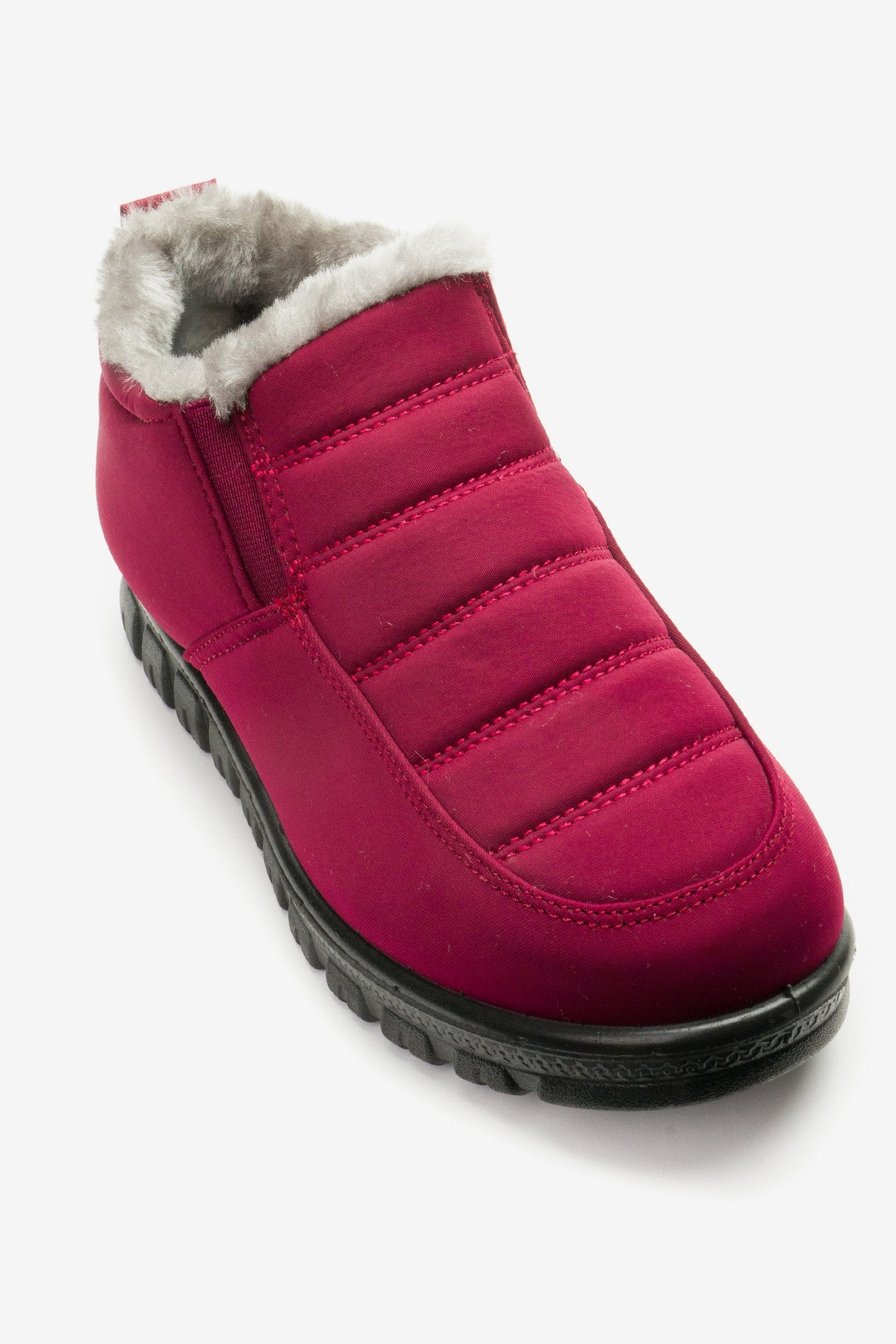 Zapatilla Mujer Burdeo Impermeable Chancleta Chancleta