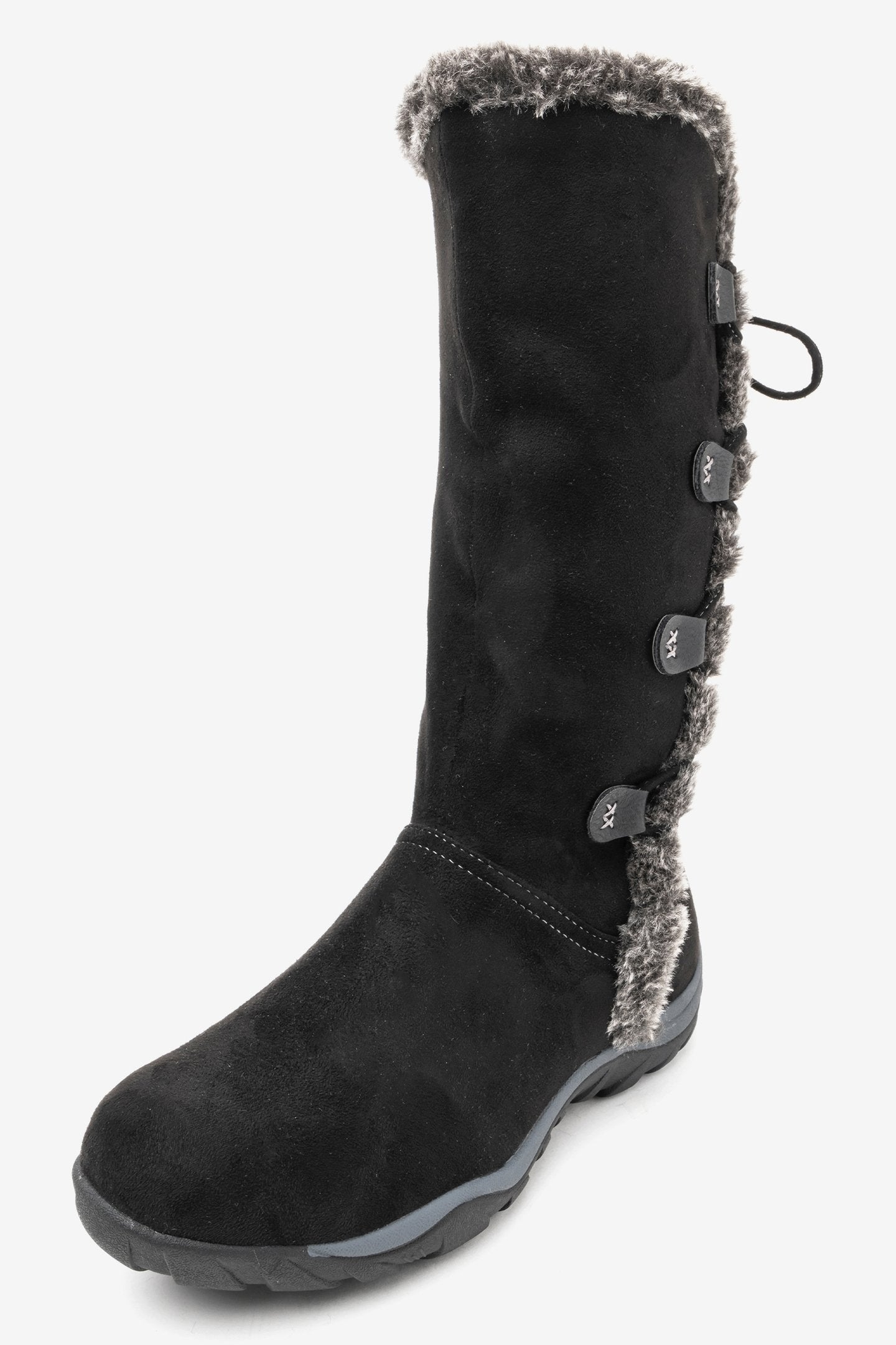 Bota Isa Black Chancleta Chancleta