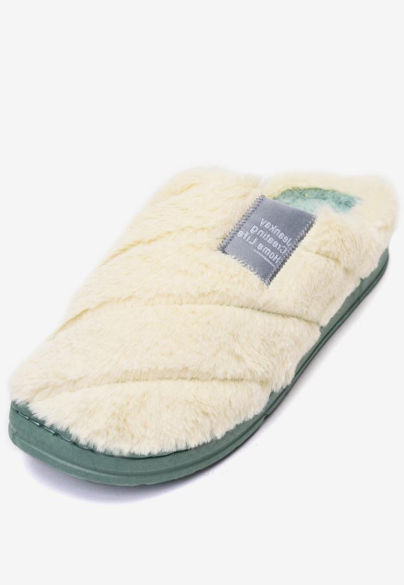 Pantuflas Mujer Verde Lima Emoto Chancleta Chancleta