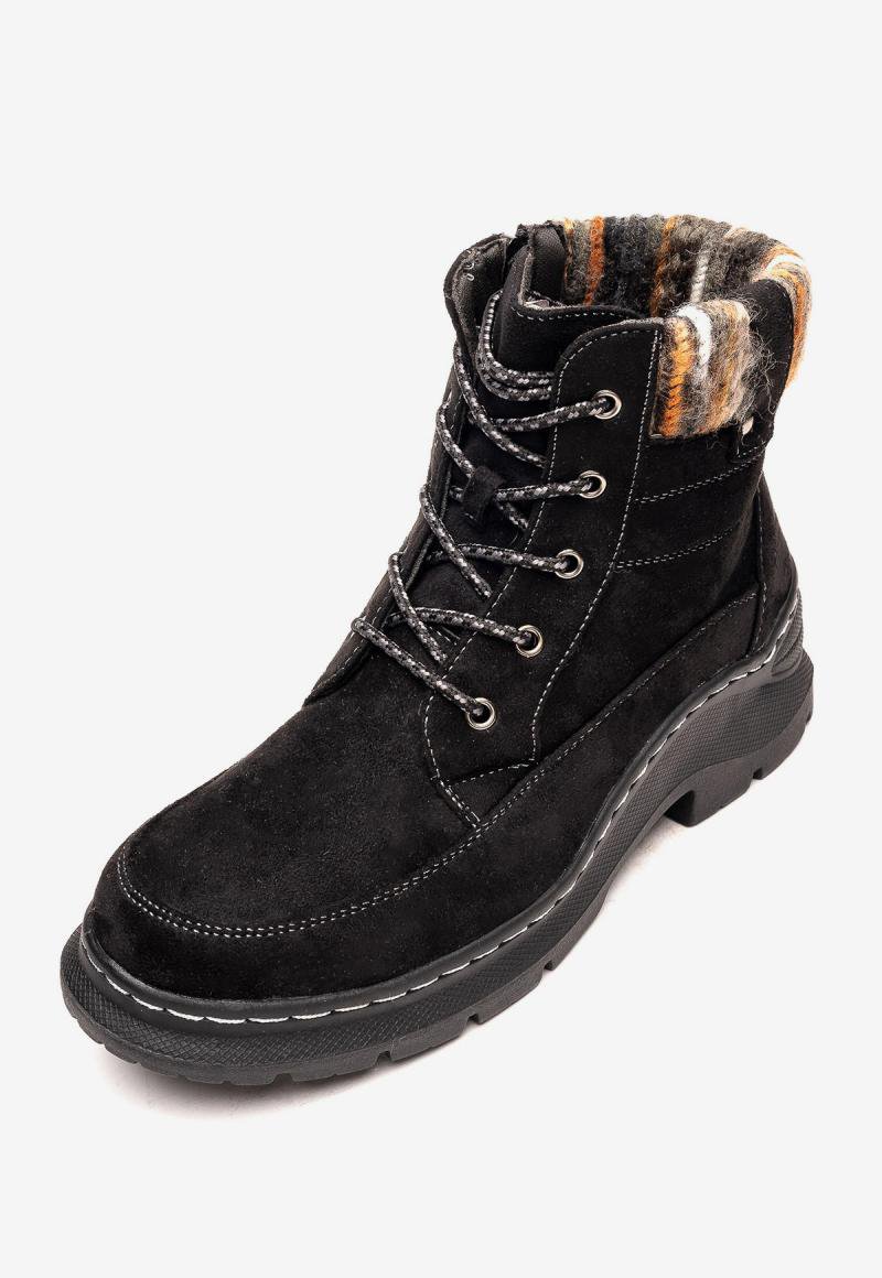 Botín Mujer Negro Kuire Chancleta Chancleta