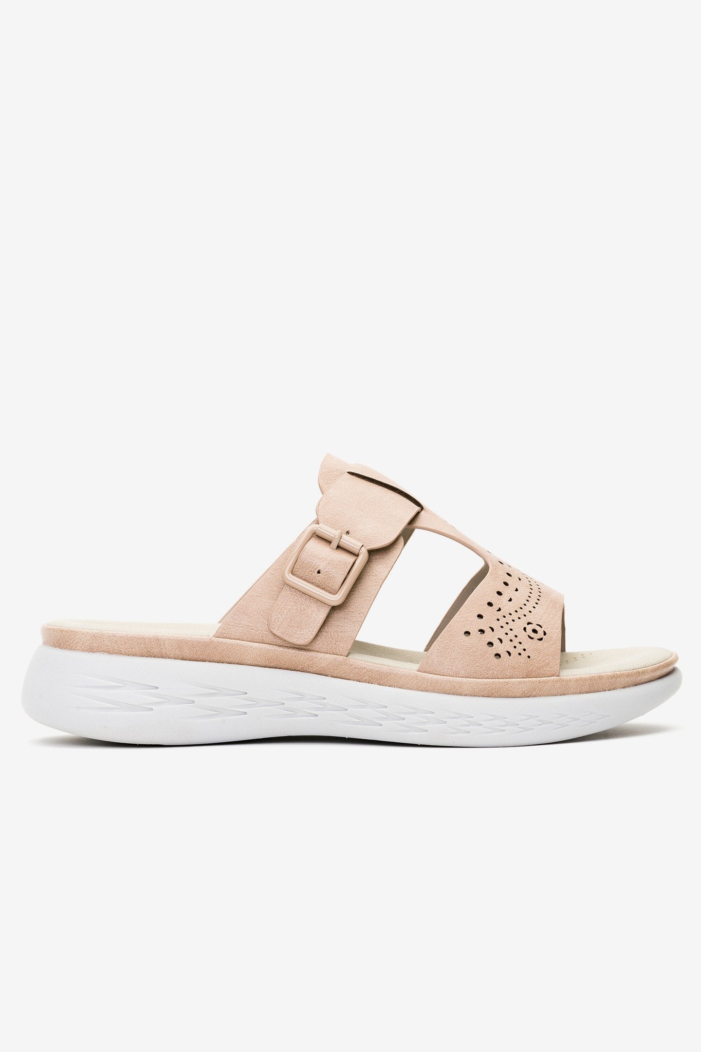 Sandalia Mujer Caqui Kairi Chancleta Chancleta