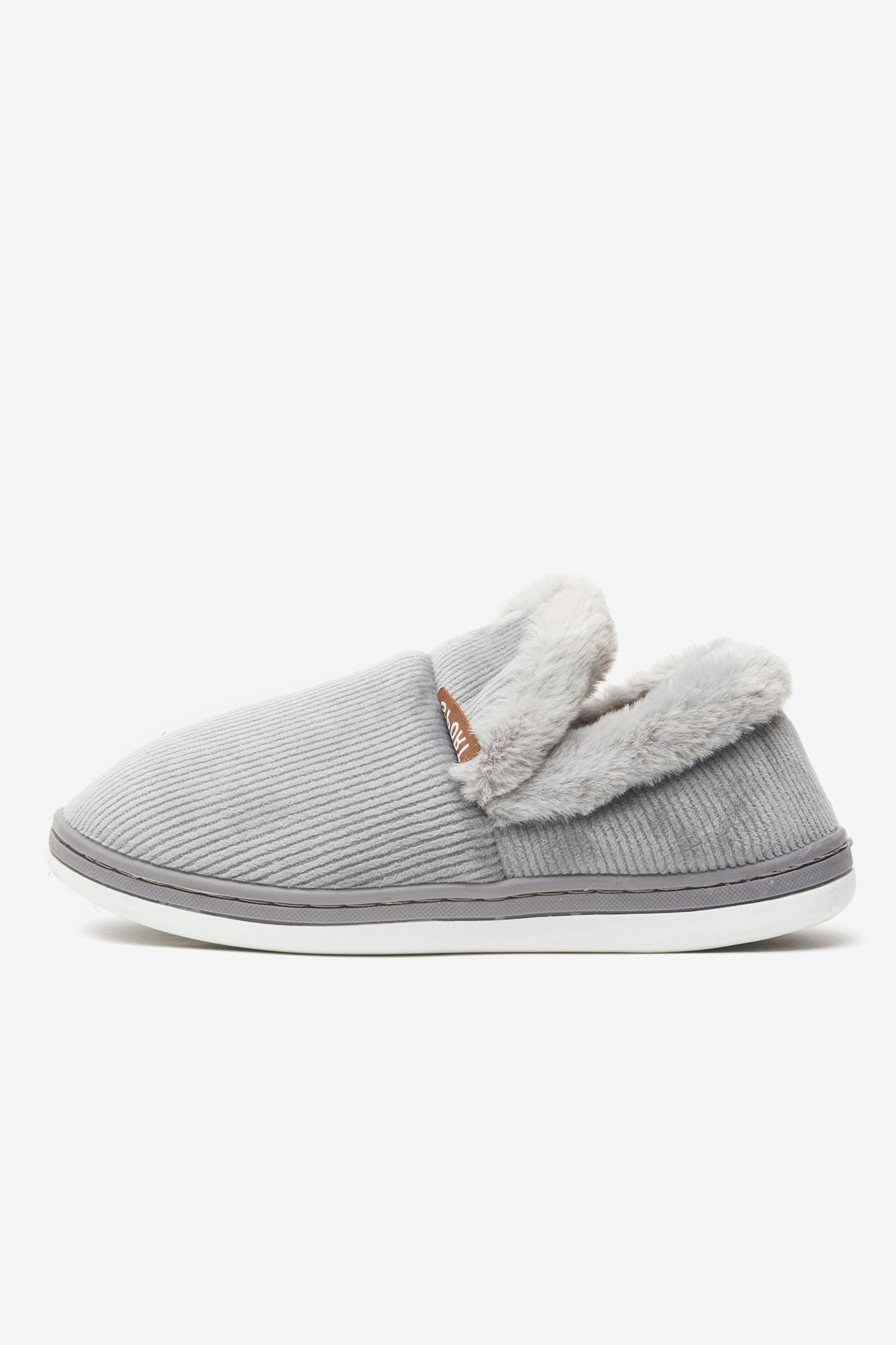 Pantufla Unisex Gris Terrance Carbin carbin