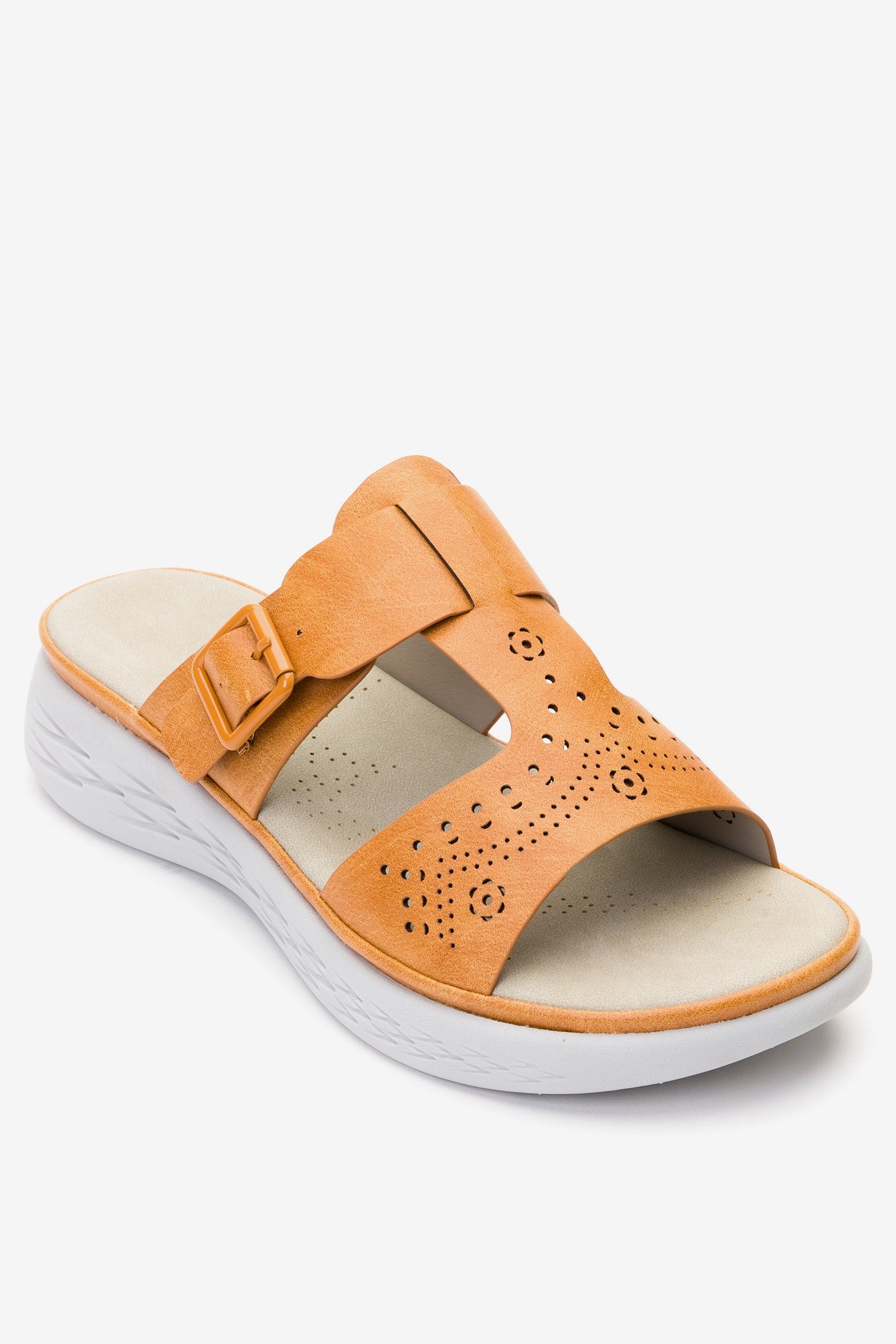 Sandalia Mujer Camel Kairi Chancleta Chancleta