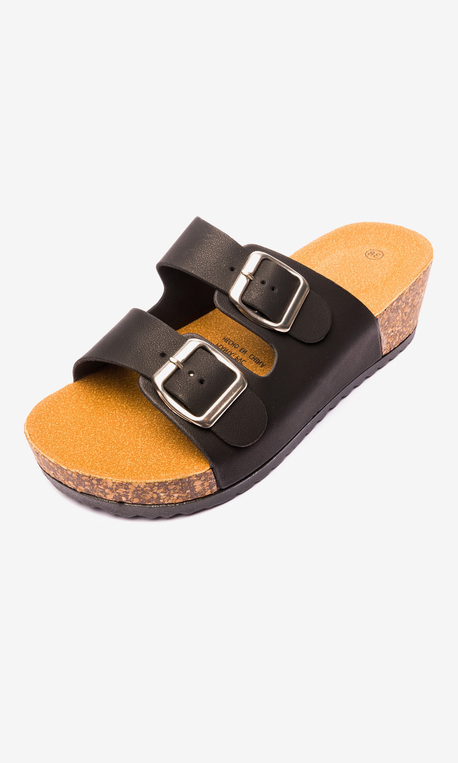 Sandalia Mujer Negro Cardenal Chancleta Chancleta