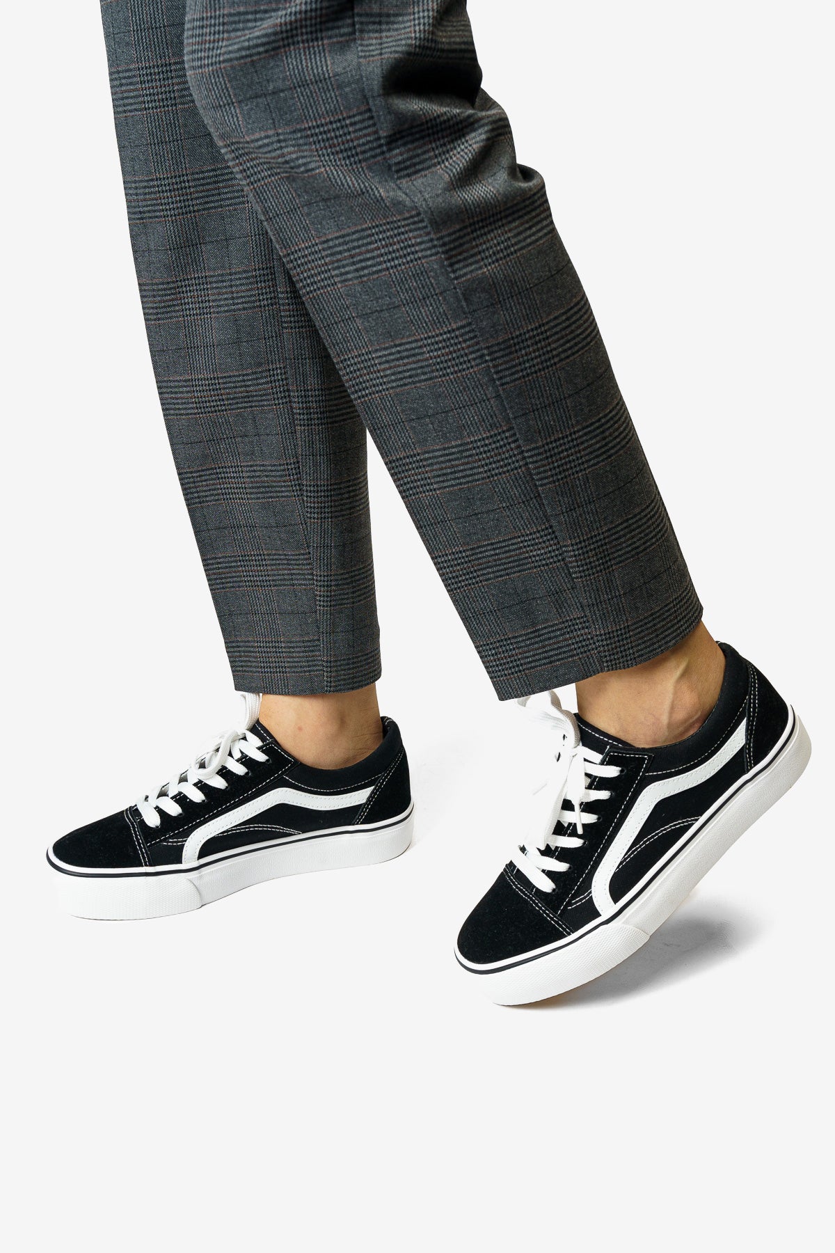 Zapatilla Mujer Negro Blanco Bridie Chinitown Chinitown