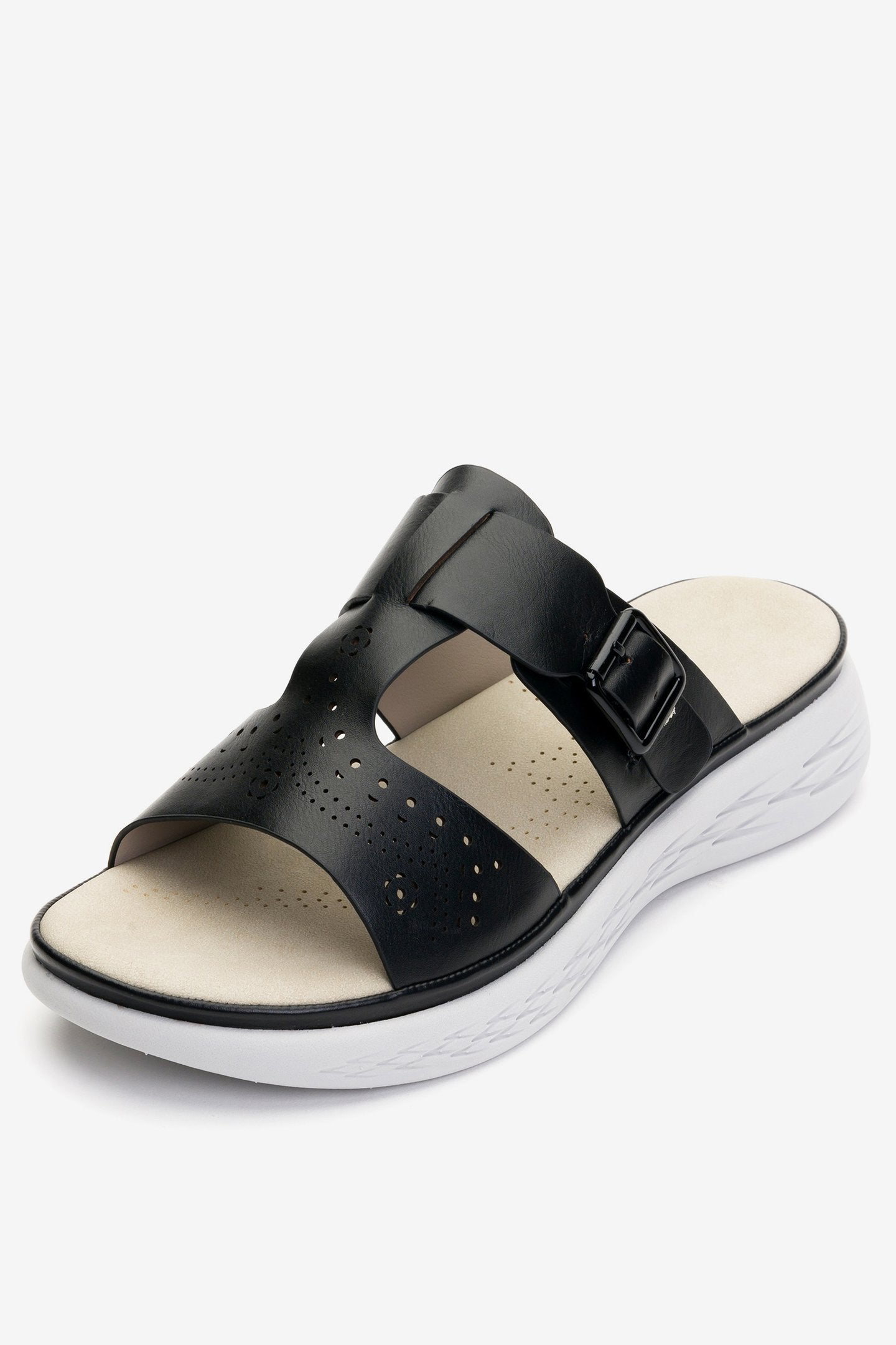 Sandalia Mujer Negro Kairi Chancleta Chancleta