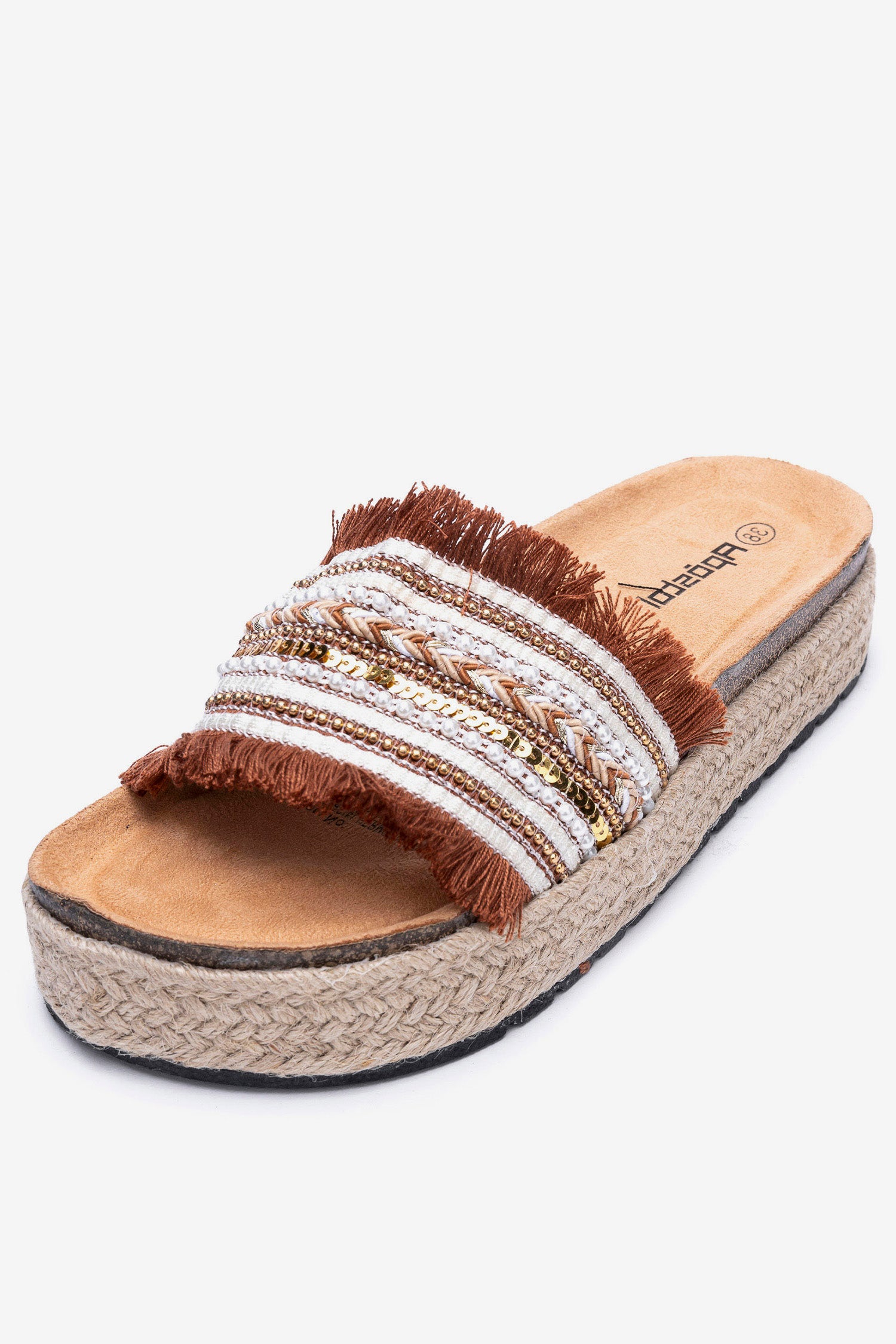 Sandalia Mujer Café Ranoni Apóstol Apóstol