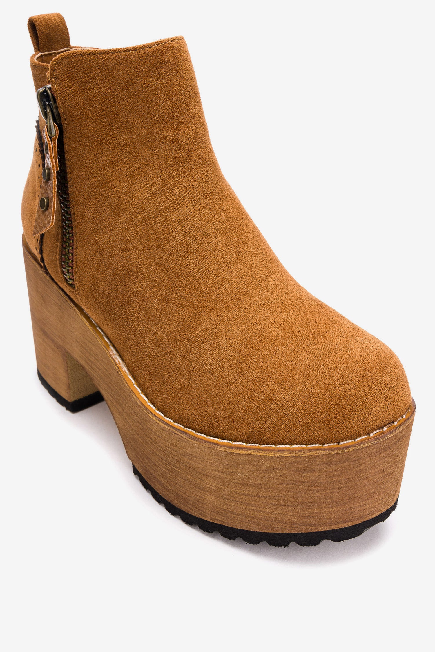 Botín Mujer Camel Broki Boteli Boteli