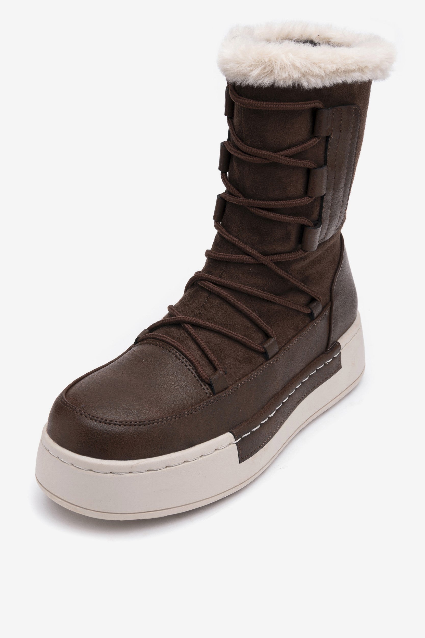 Bota Mujer Café Oscuro Luana Apóstol Apóstol