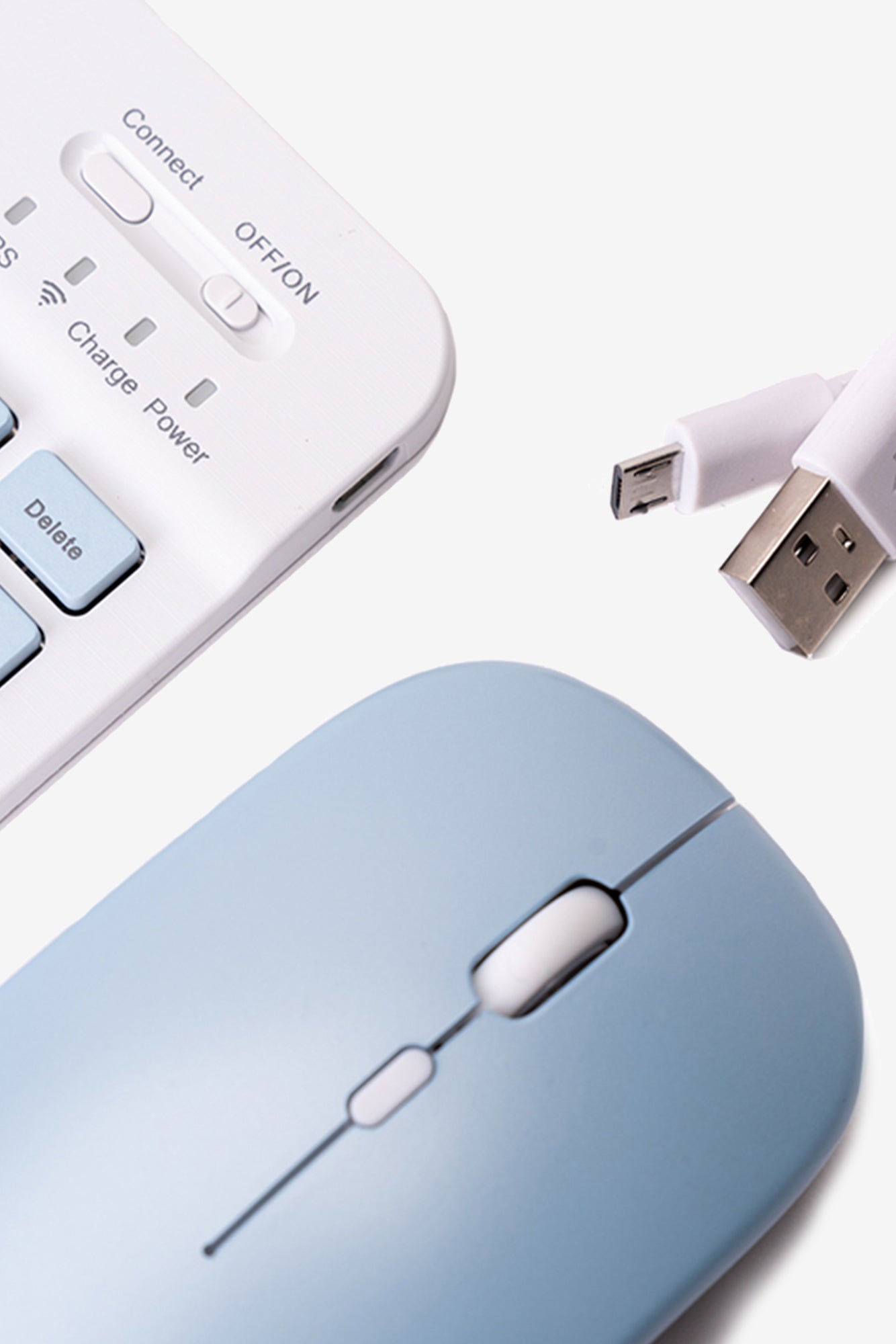 Kit Teclado y Mouse Celeste Chinitown Chinitown