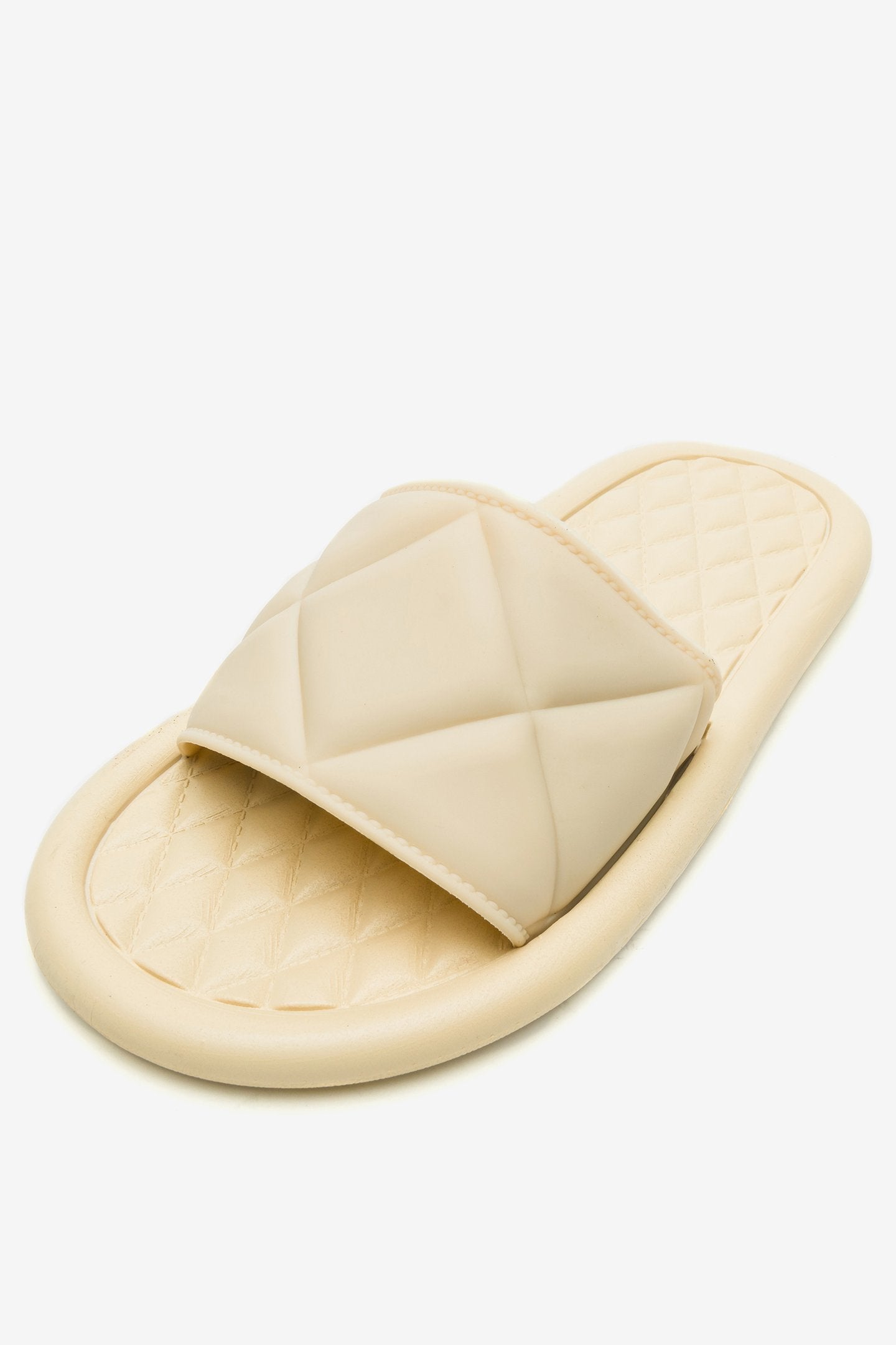 Sandalia Mujer Beige Catu Chancleta Chancleta