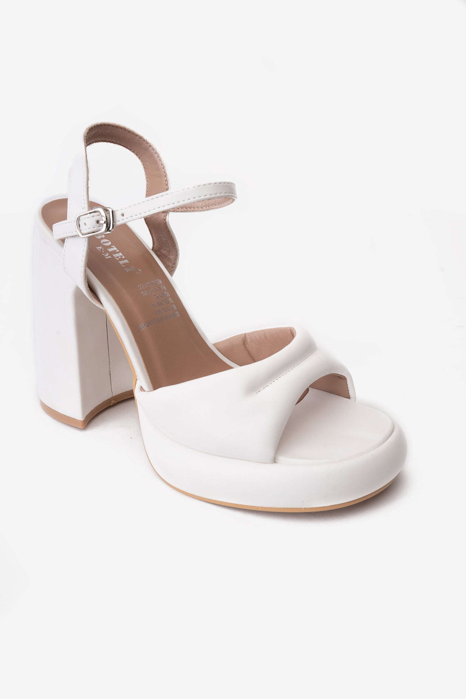 Taco Mujer Blanco Ariela Boteli Boteli