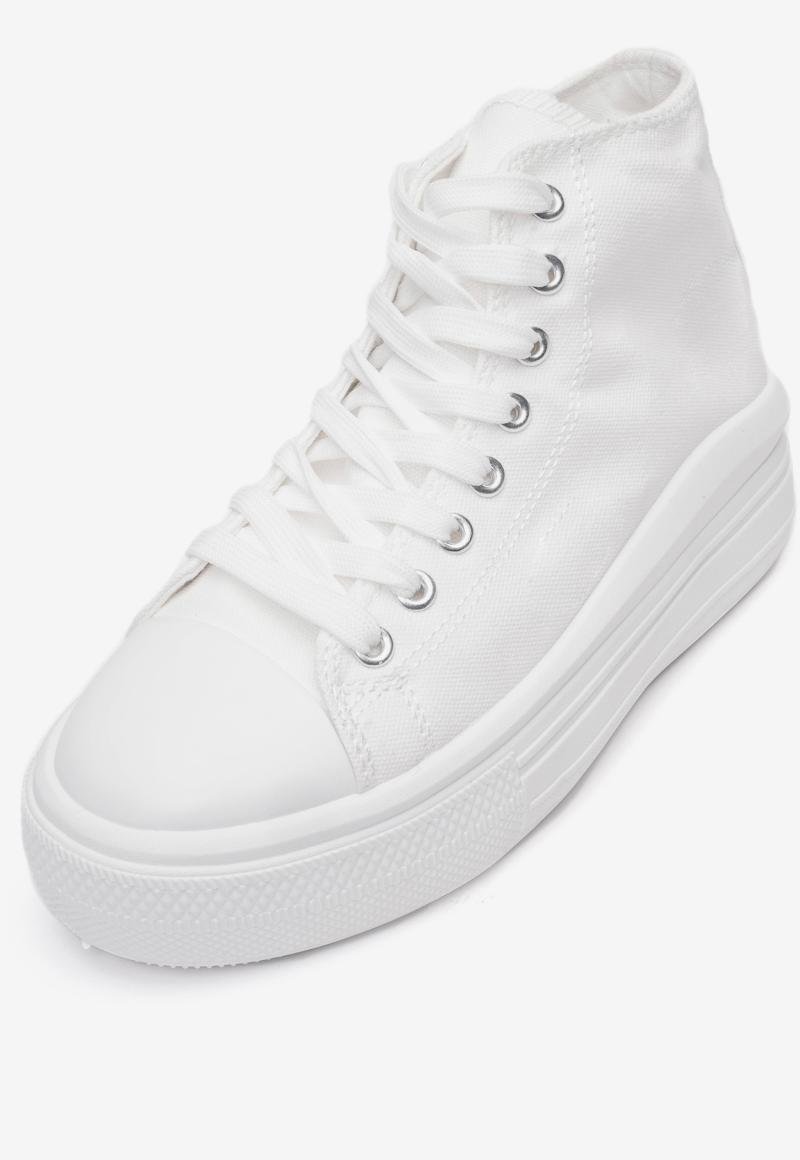 Zapatilla Mujer Blanco Mahou Chancleta Chancleta