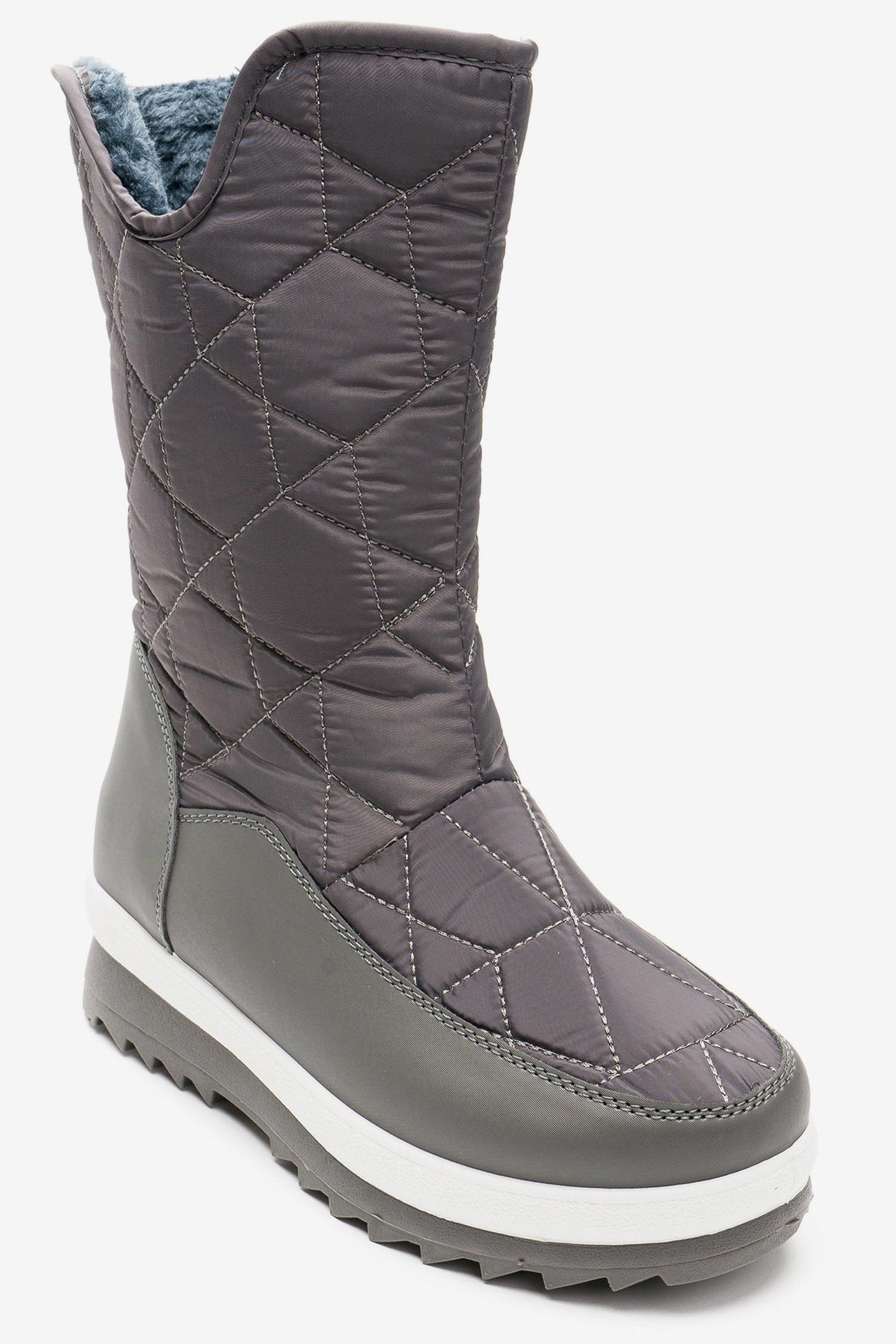 Bota Mujer Gris Estonia Chancleta Chancleta
