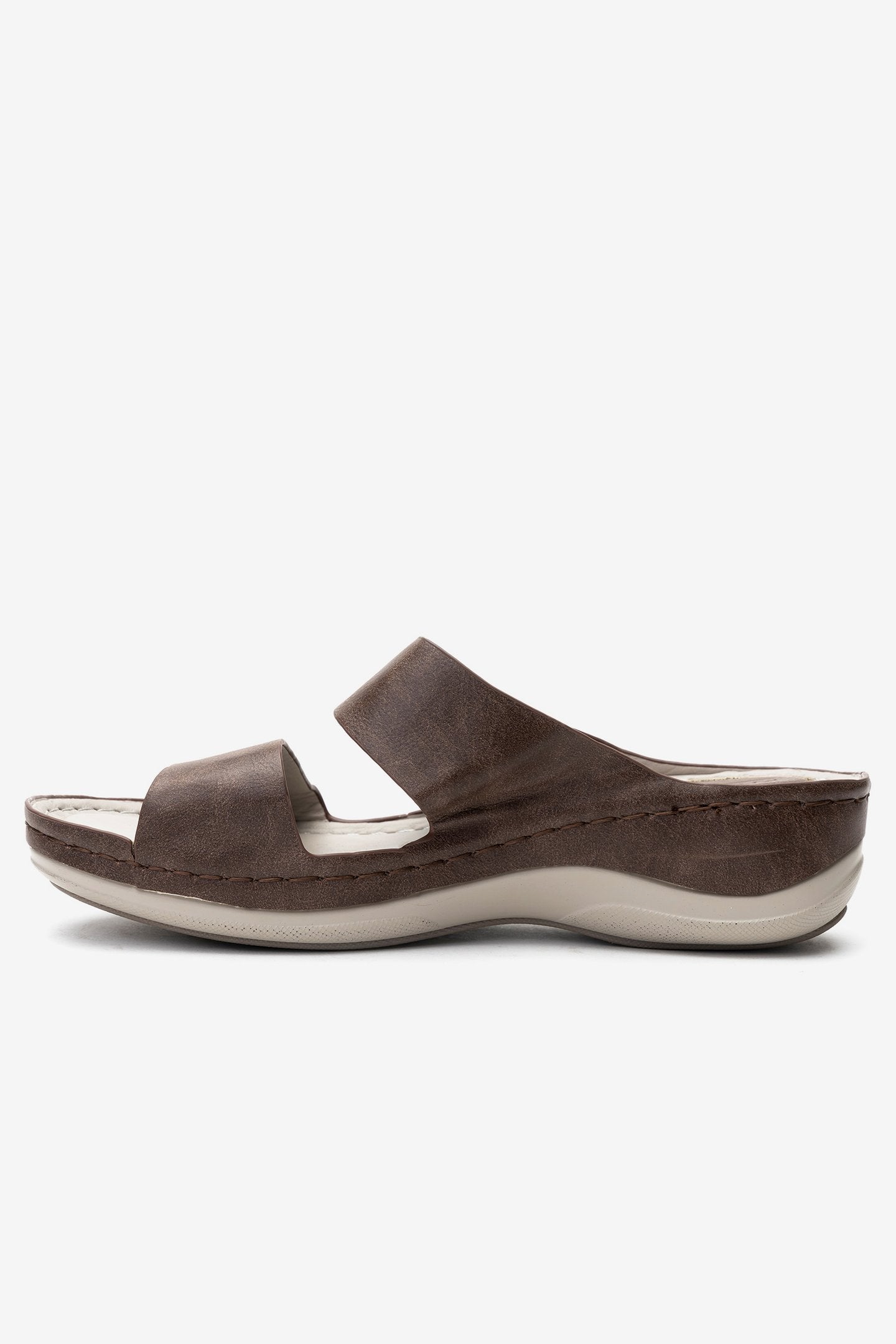 Sandalia Mujer Café Kenya Chancleta Chancleta