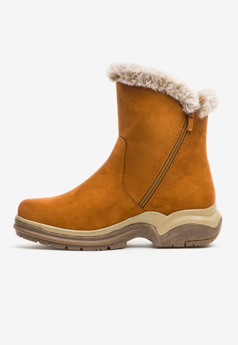 Bota Mujer Camel Nina Chancleta Chancleta