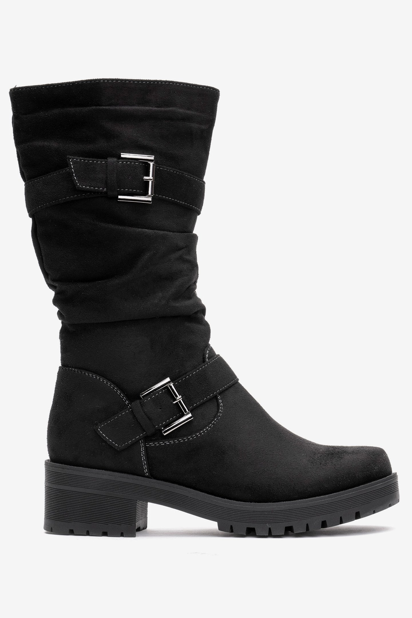 Bota Mujer Negro Menci Chancleta Chancleta