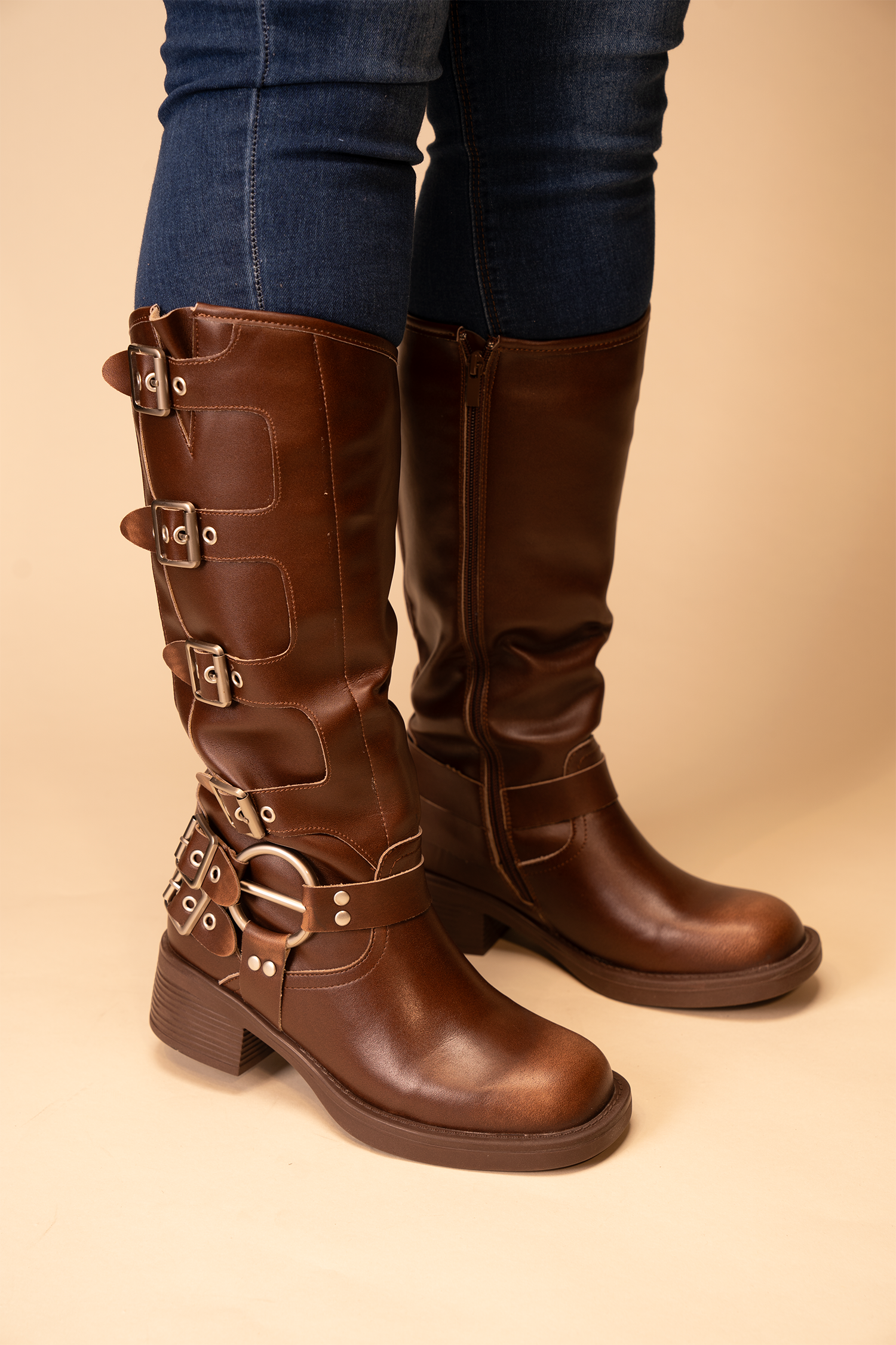 Bota Mujer Café Farid Thunder Blue Thunder Blue
