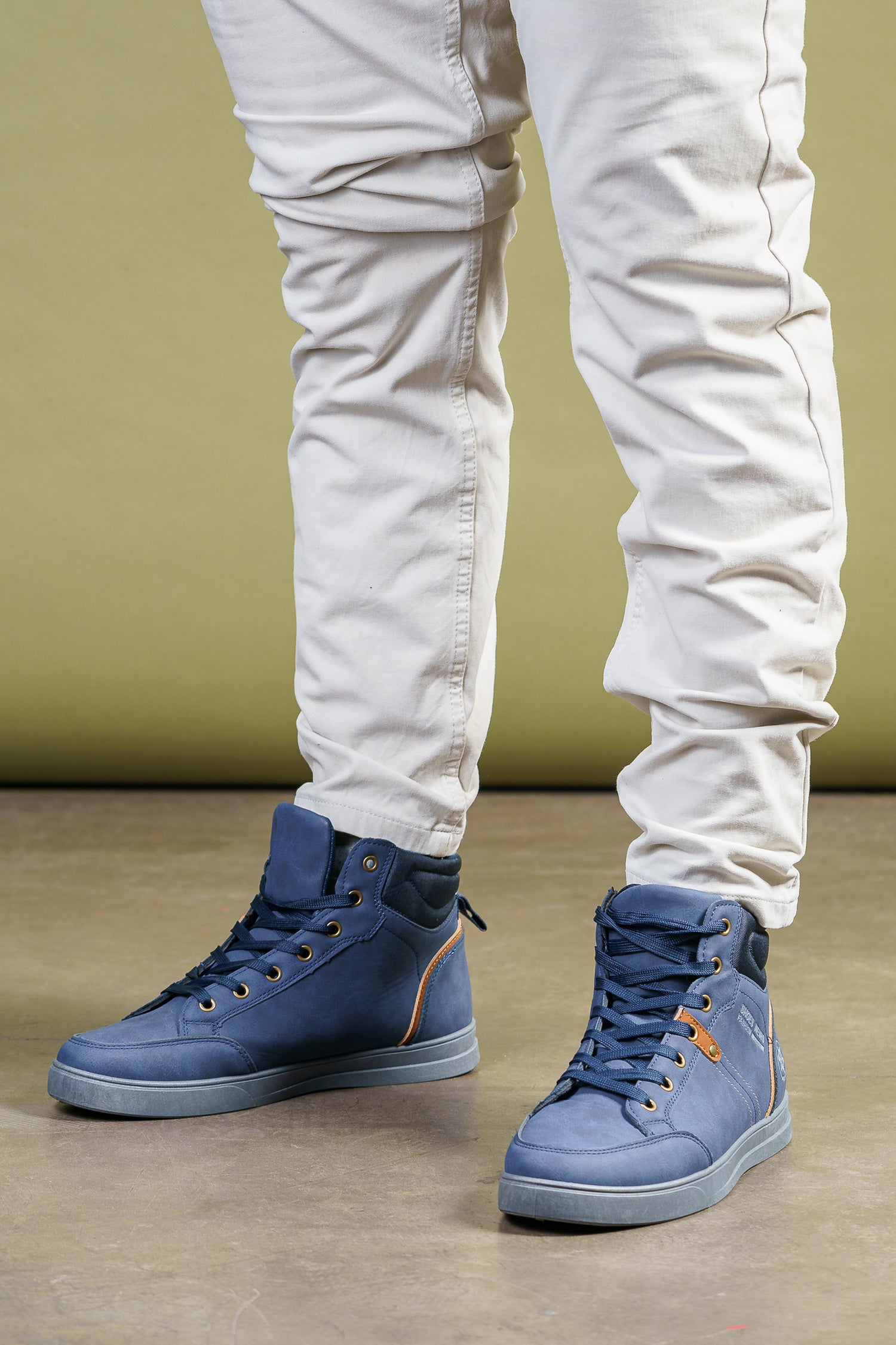 Botín Hombre Azul Calvin Thunder Blue Thunder Blue