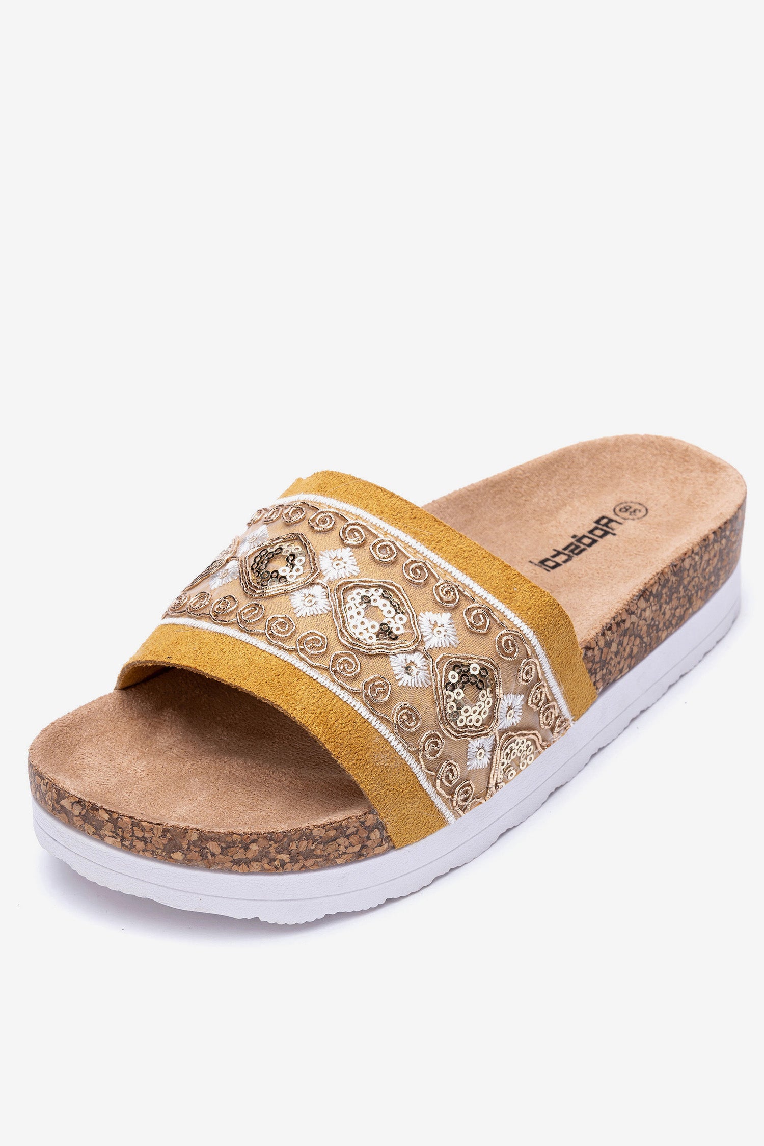 Sandalia Mujer Amarillo Acia Apóstol Apóstol