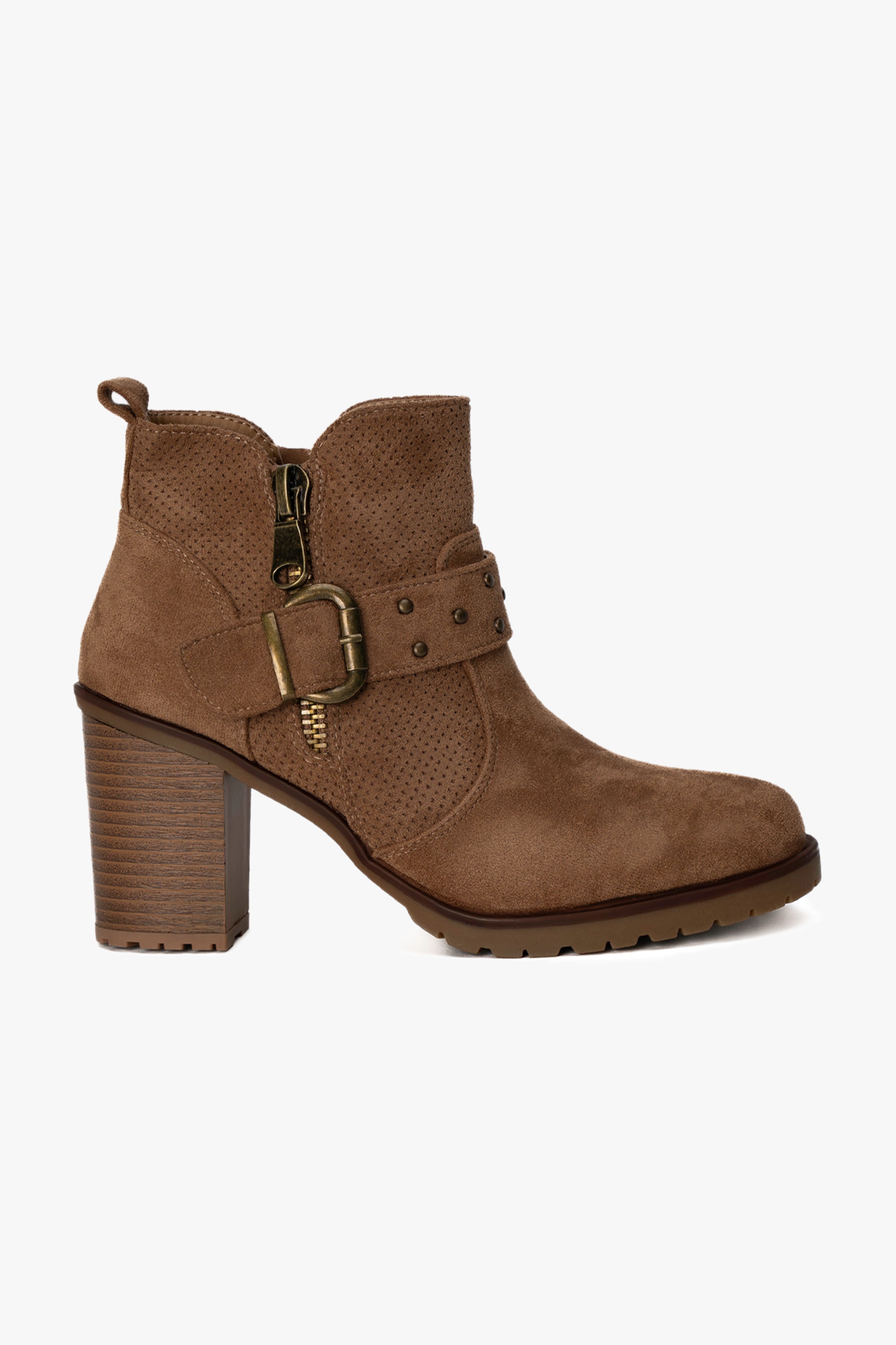 Botín Casual Mujer Camel Alessa Chinitown Chinitown