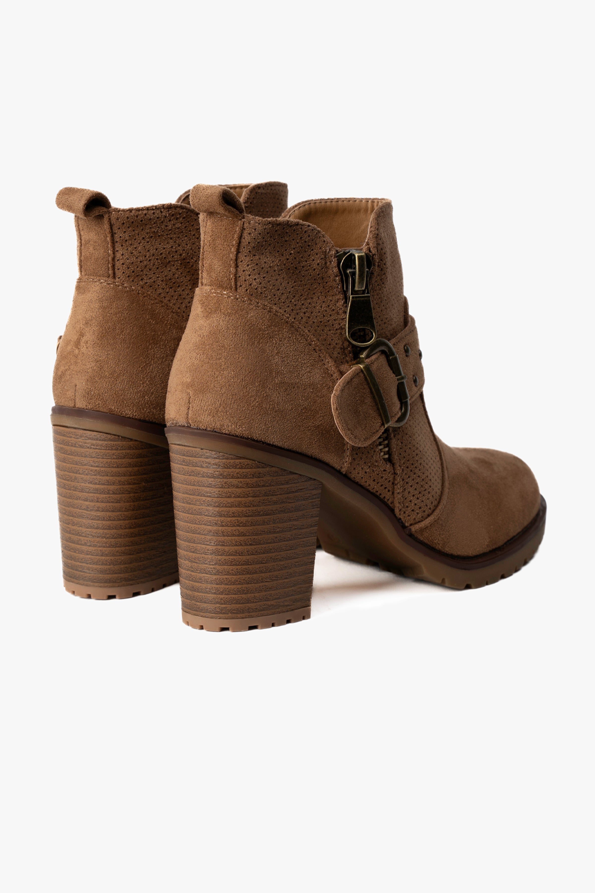 Botín Casual Mujer Camel Alessa Chinitown Chinitown