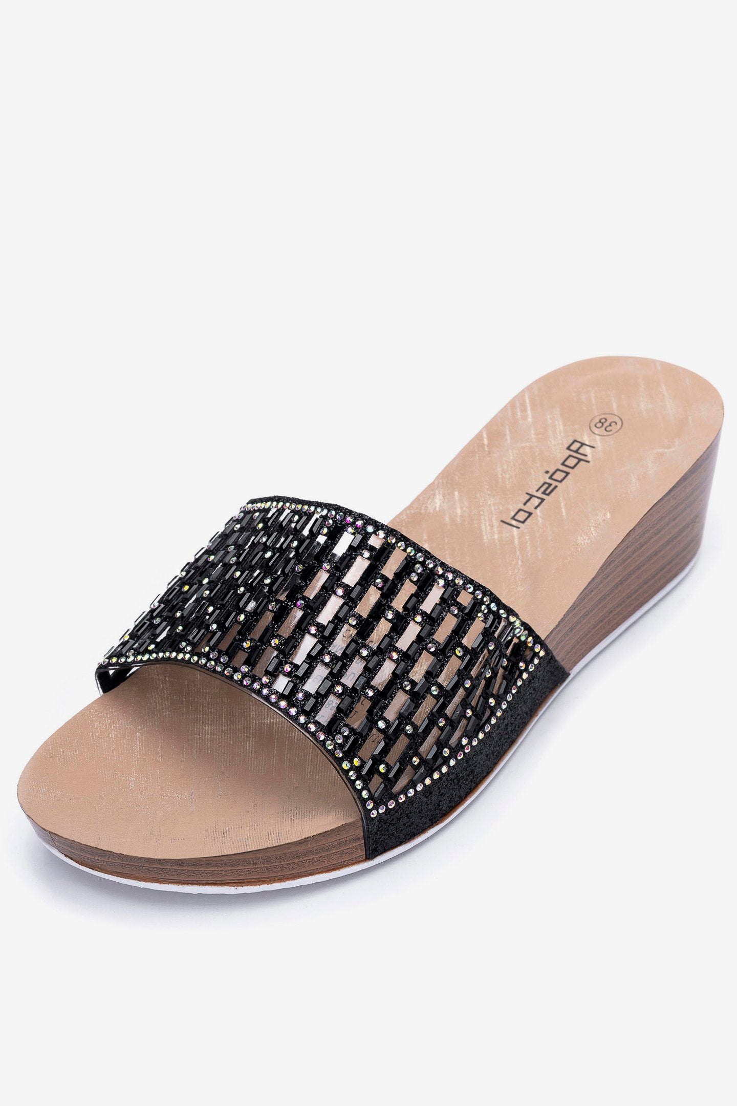 Sandalia Mujer Negro Titi Apóstol Apóstol