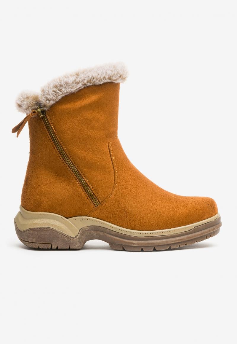 Bota Mujer Camel Nina Chancleta Chancleta