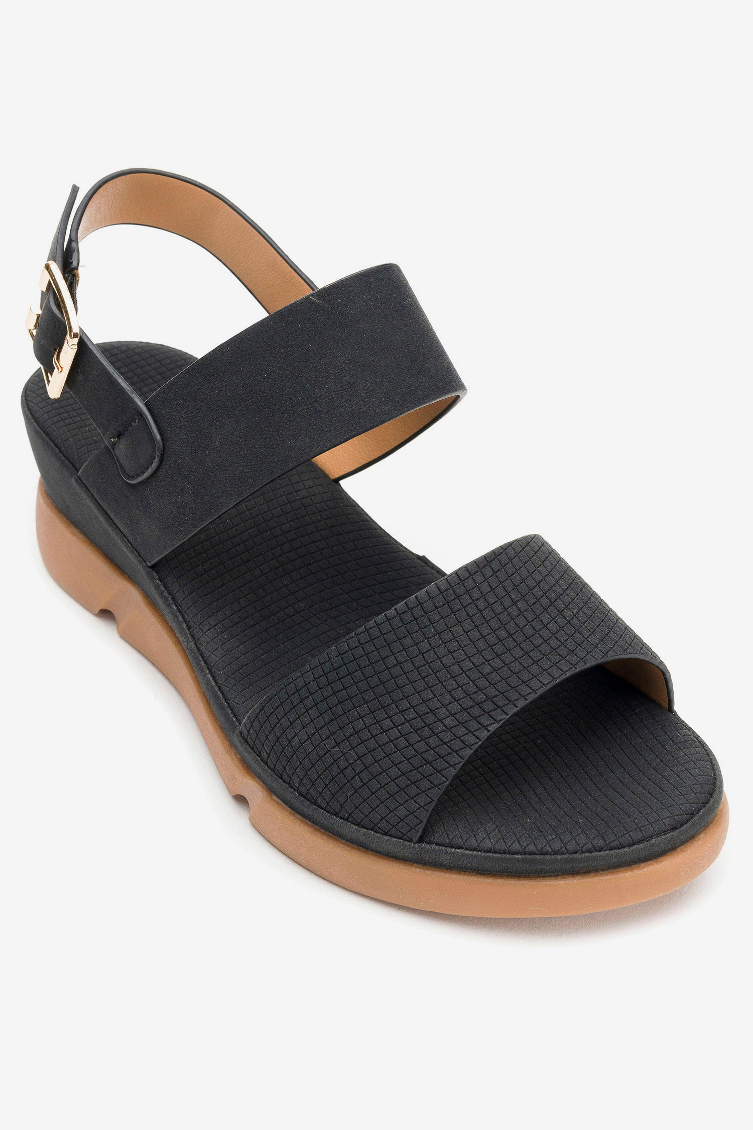 Sandalia Mujer Negro Orazi Thunder Blue Thunder Blue