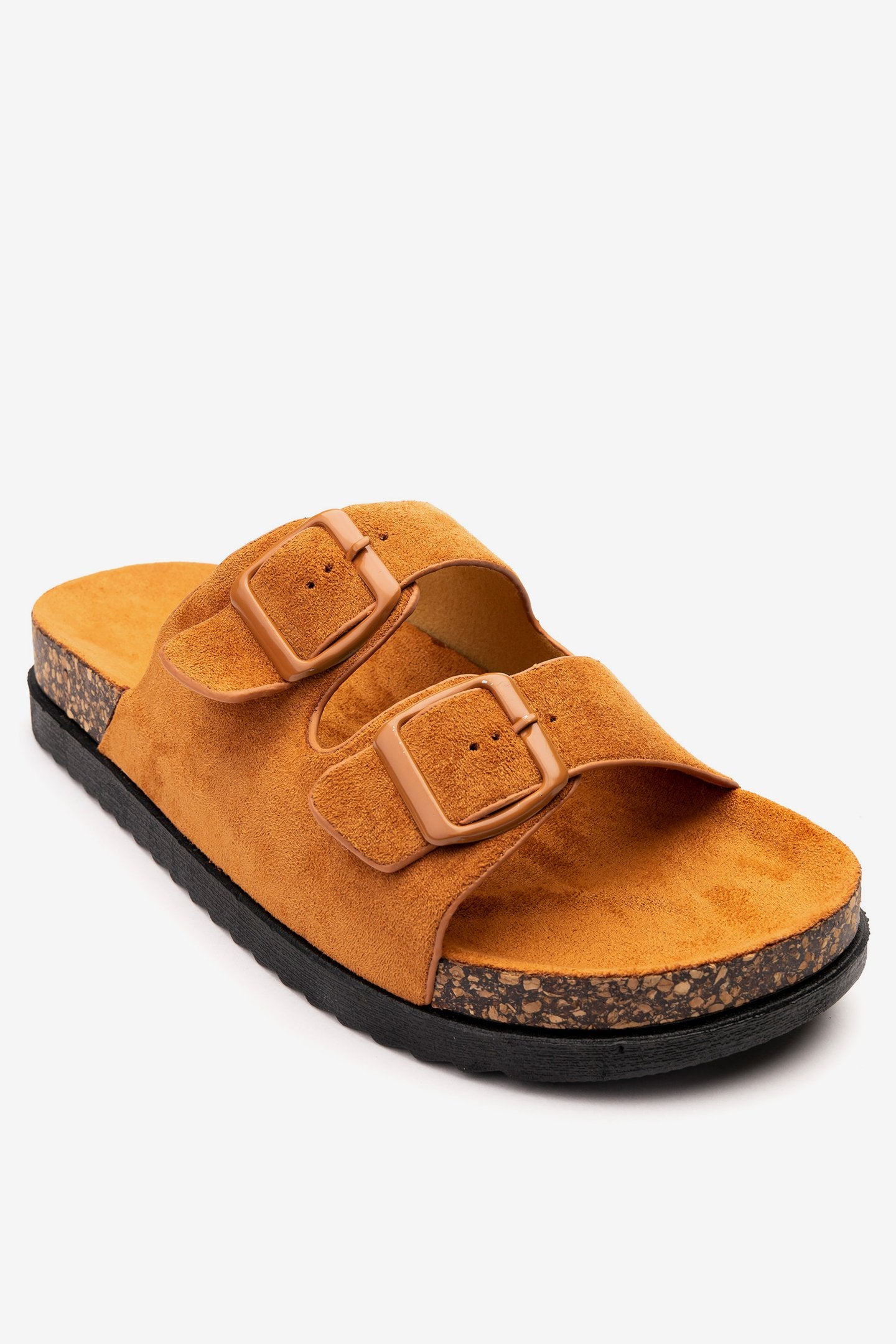 Sandalia Mujer Café Misha Chancleta Chancleta