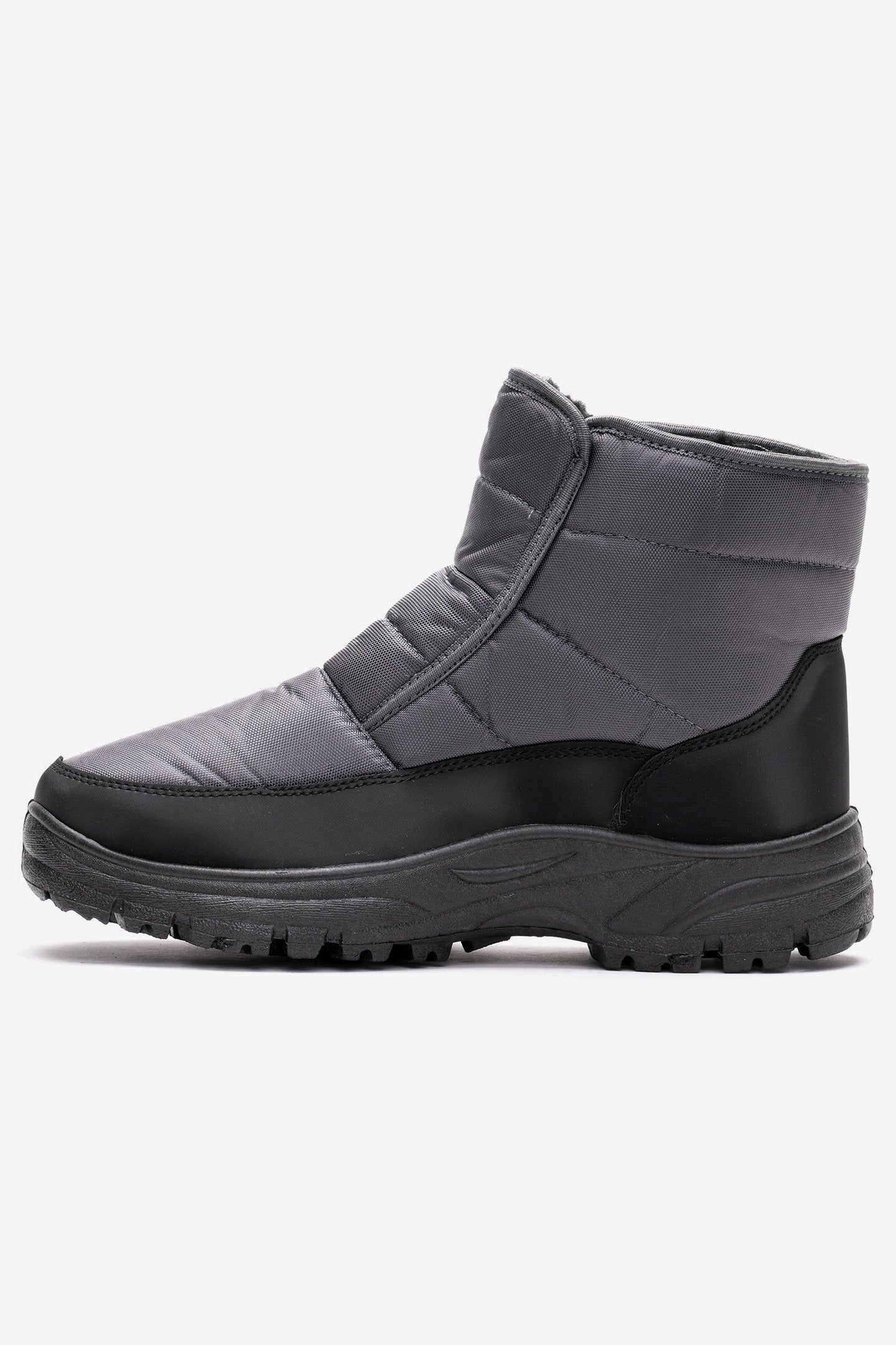 Bota Hombre Gris Invernal Chancleta Chancleta