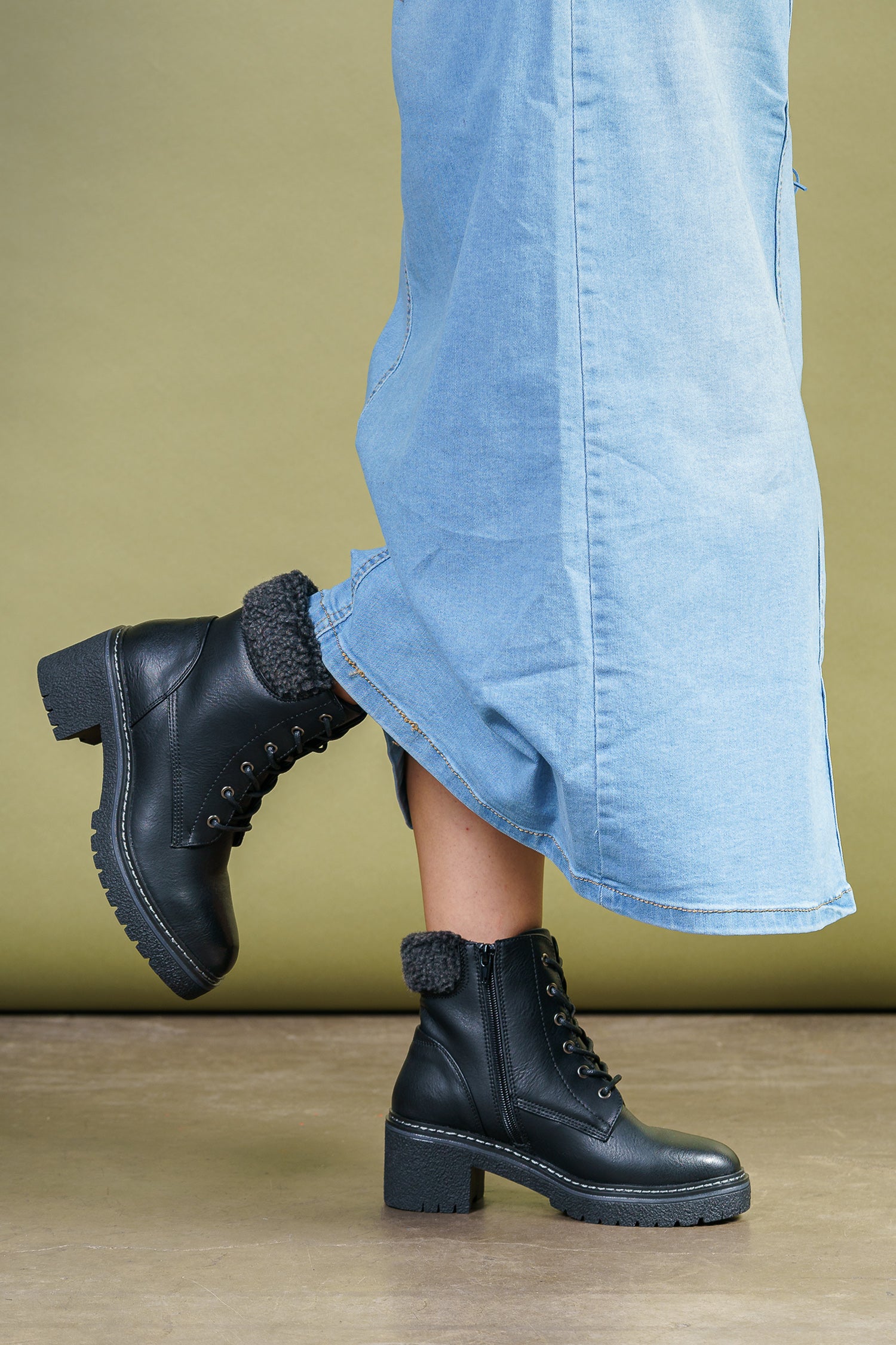 Botín Mujer Negro Willow Thunder Blue Thunder Blue