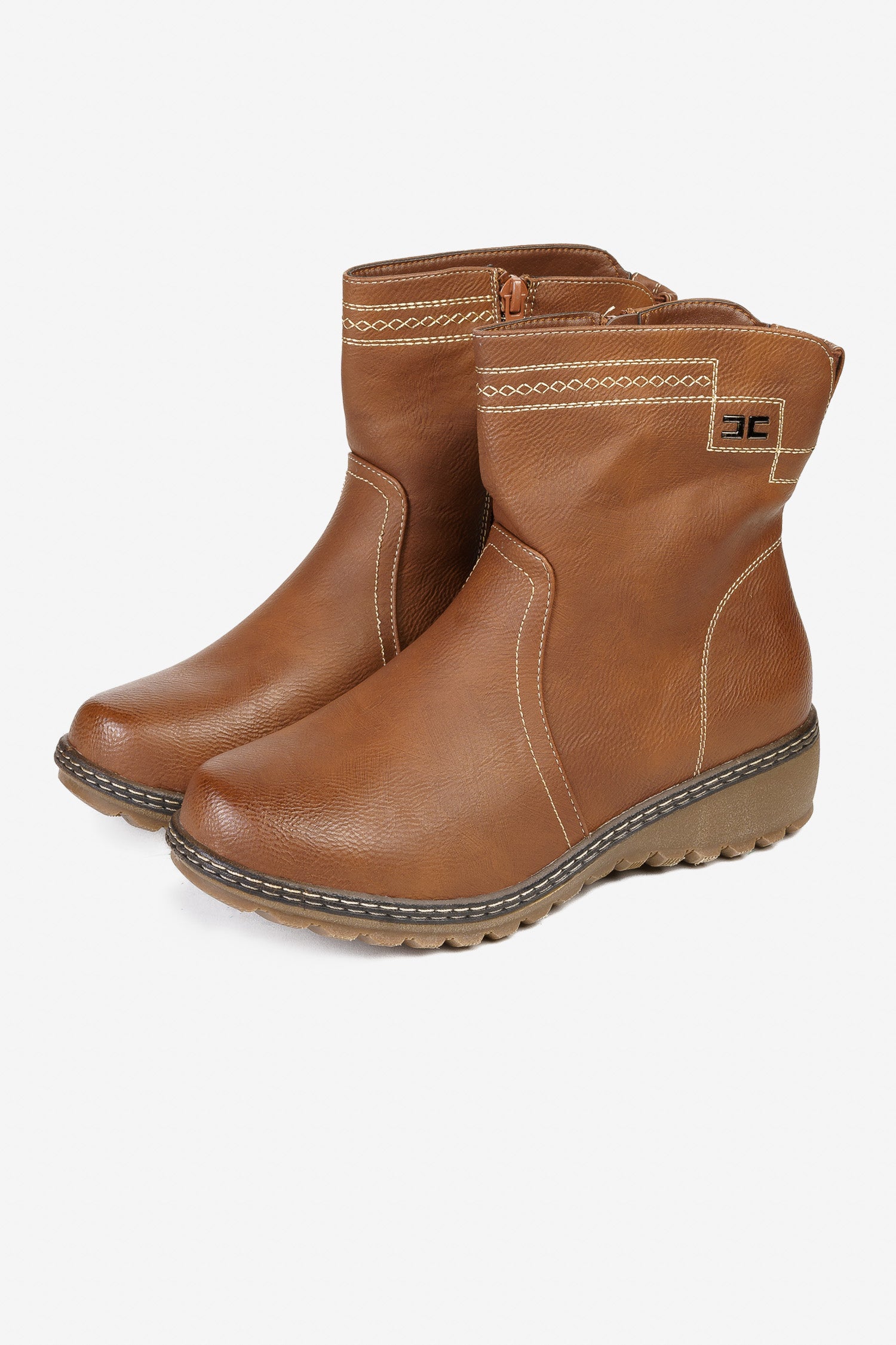 Botín Mujer Café Fiorella Thunder Blue Thunder Blue