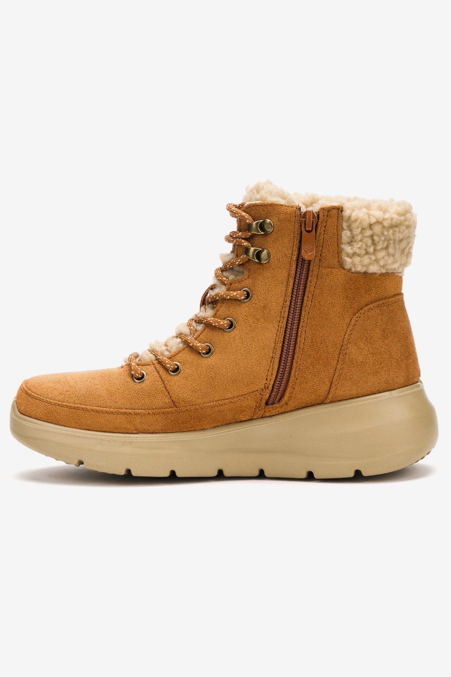 Botín Casual Mujer Camel Blau Chinitown Chinitown