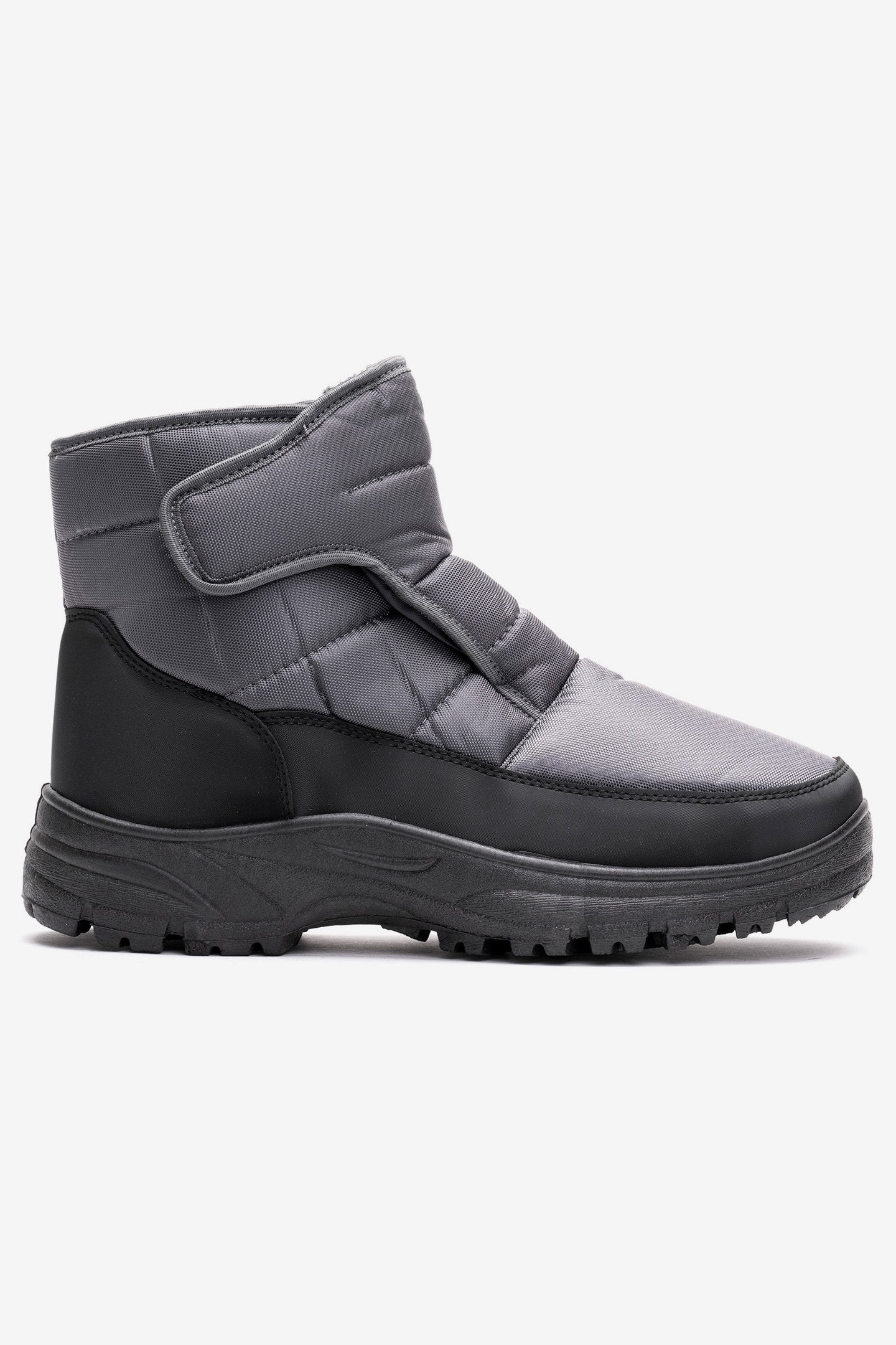 Bota Hombre Gris Invernal Chancleta Chancleta