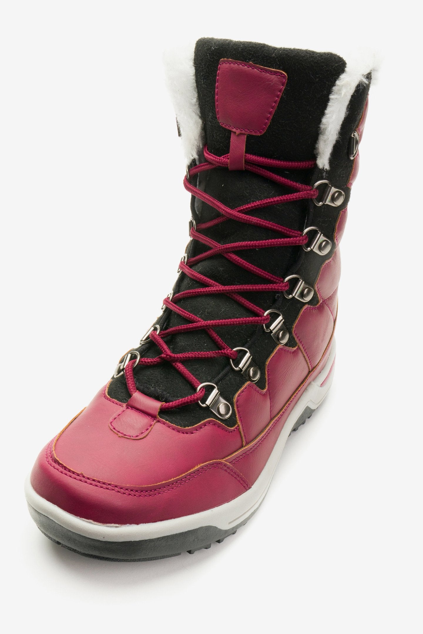 Bota Mujer Burdeo Marion Chancleta Chancleta