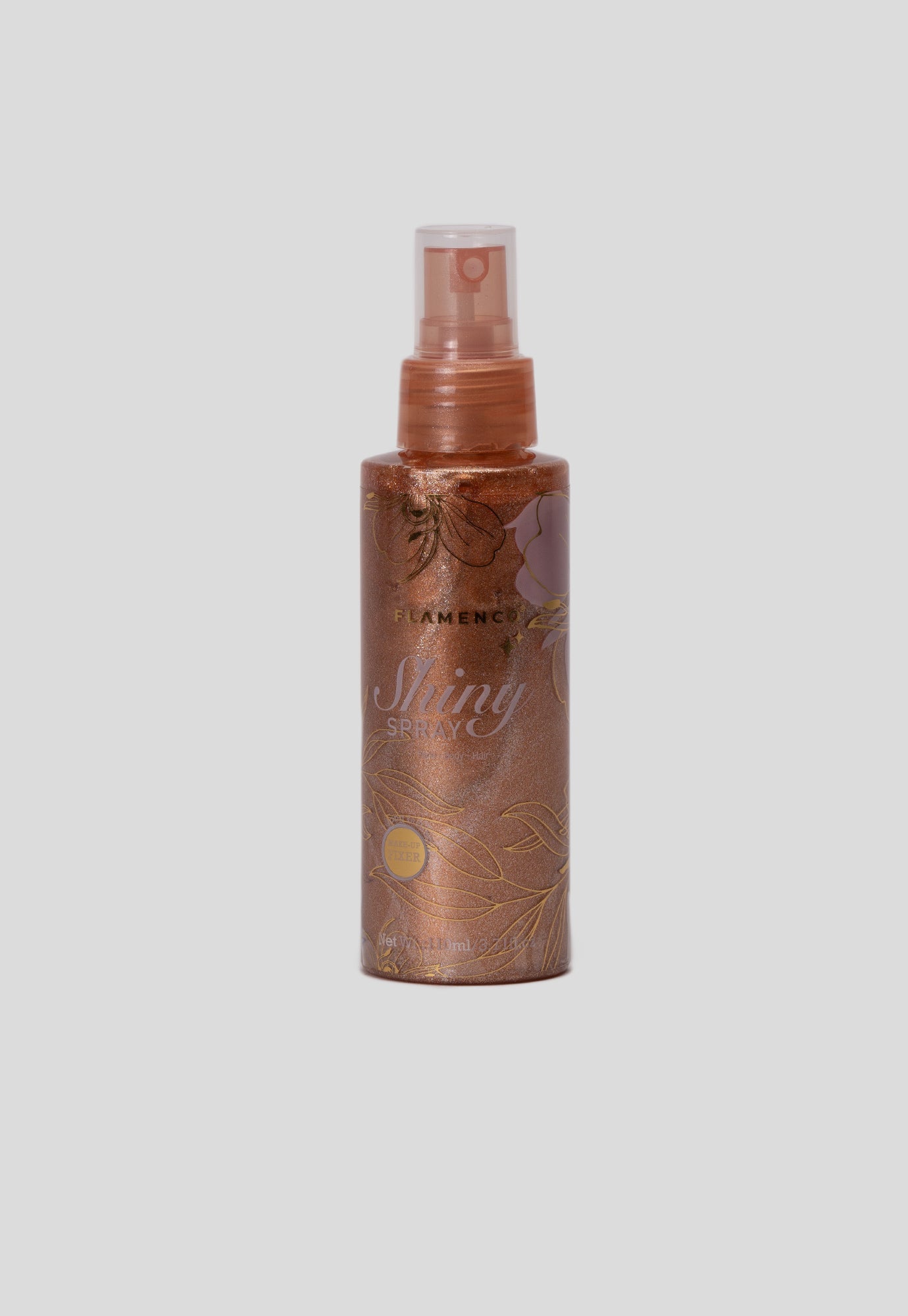 Spray Shiny Dorado N4 para Rostro, Cuerpo y Cabello Chinitown Chinitown