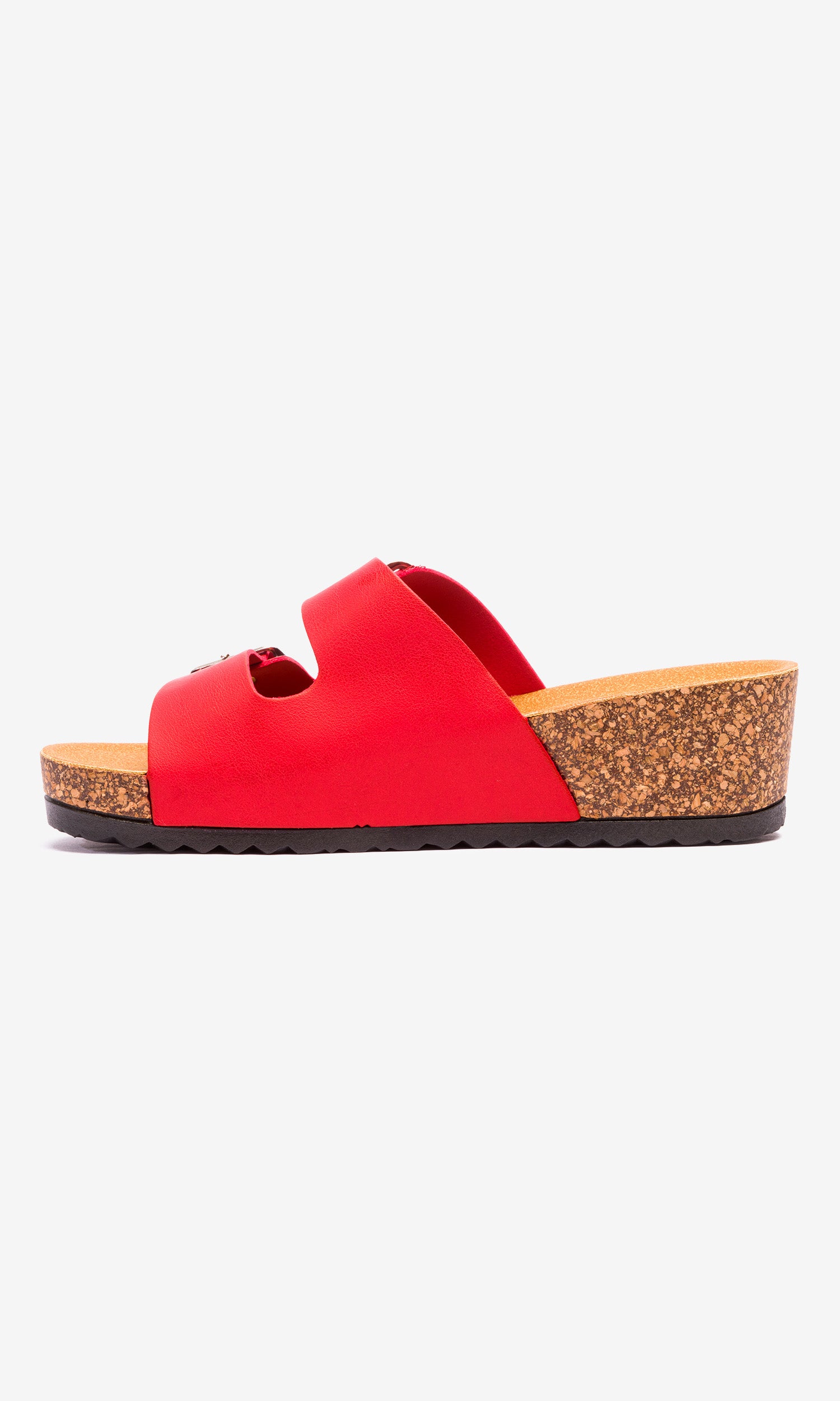 Sandalia Mujer Rojo Cardenal Chancleta Chancleta