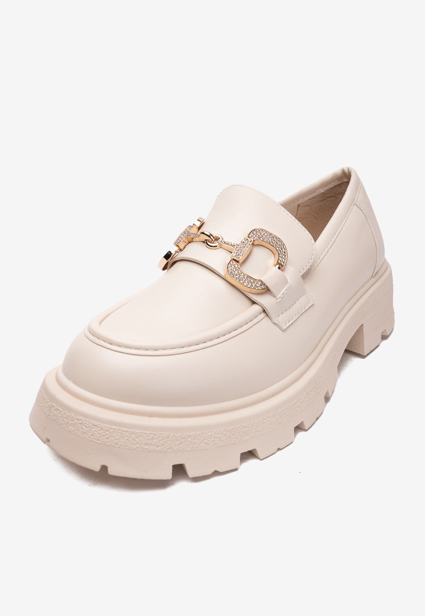 Mocasín Mujer Beige Deva Apóstol Apóstol