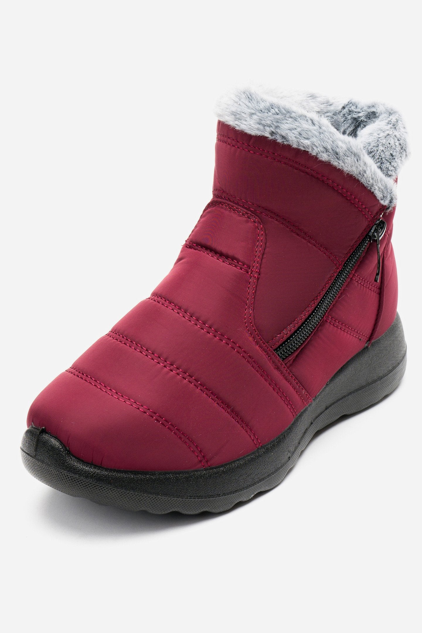 Bota Mujer Burdeo Karin Chancleta Chancleta