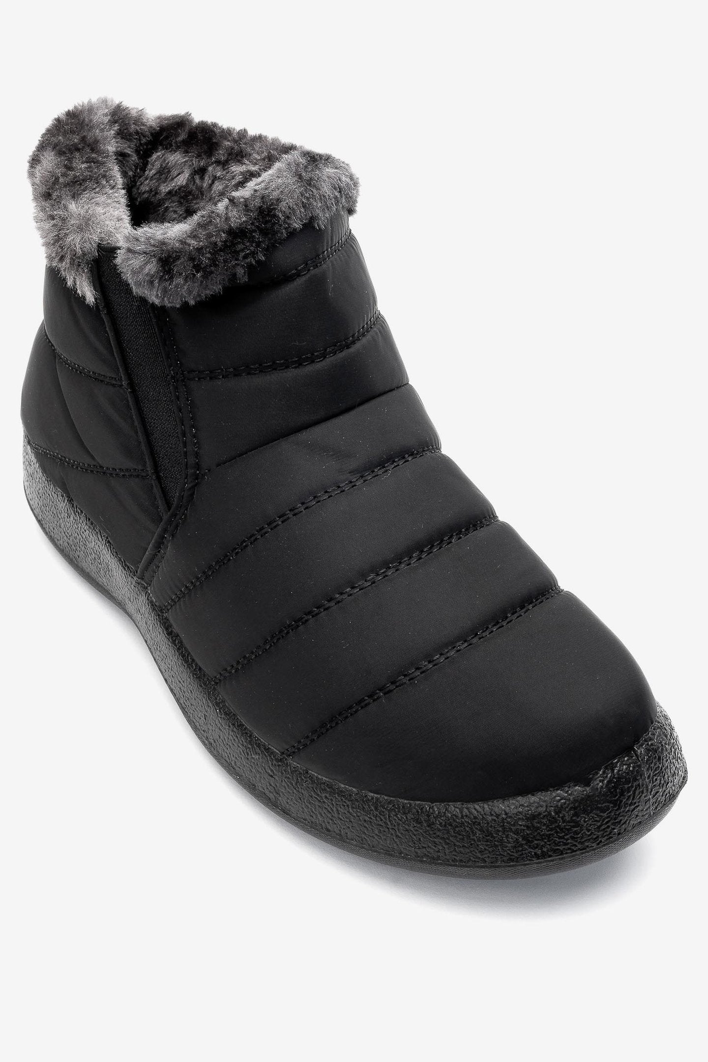 Botín Mujer Negro Mandy Chancleta Chancleta