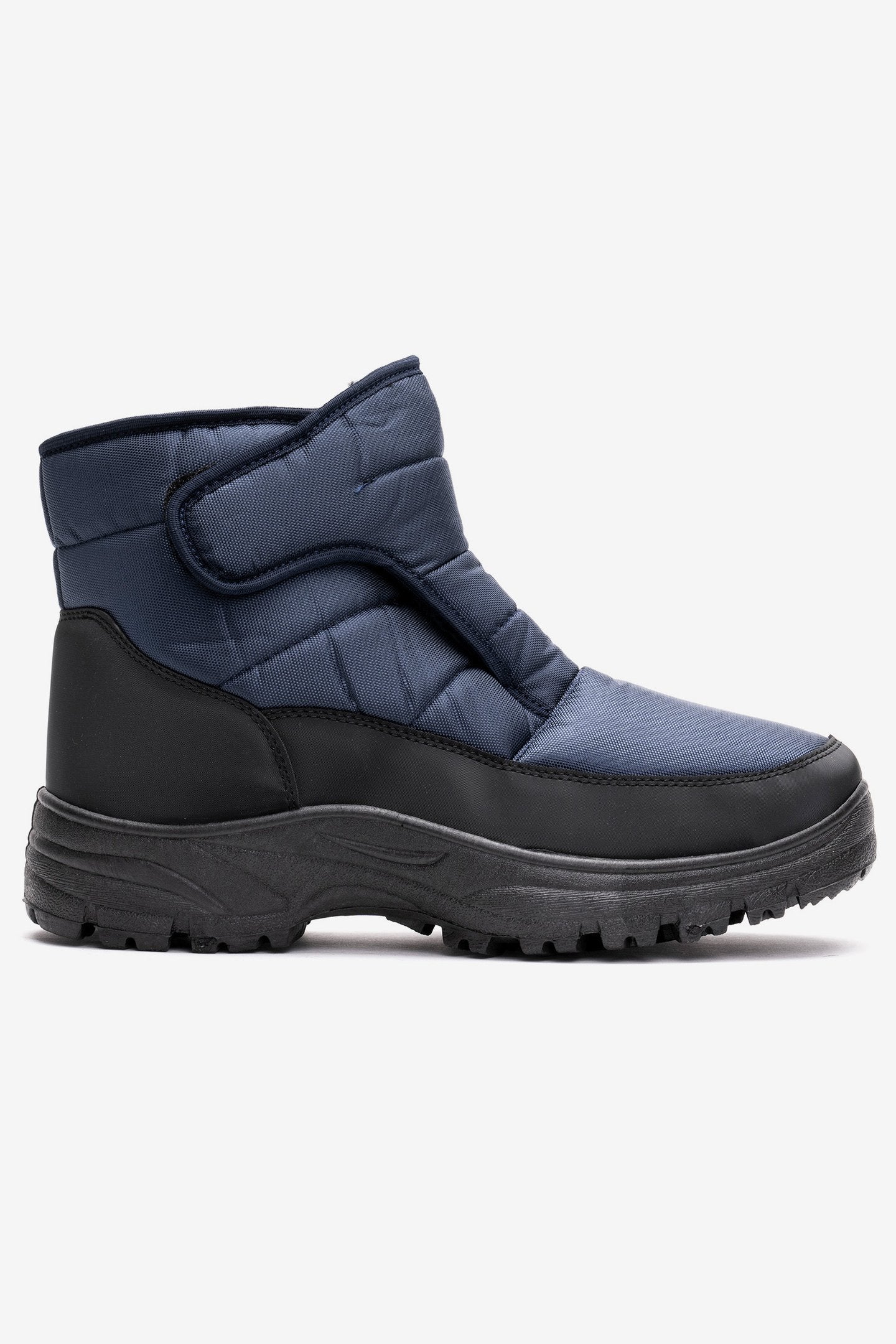 Bota Hombre Azul Marino Invernal Chancleta Chancleta