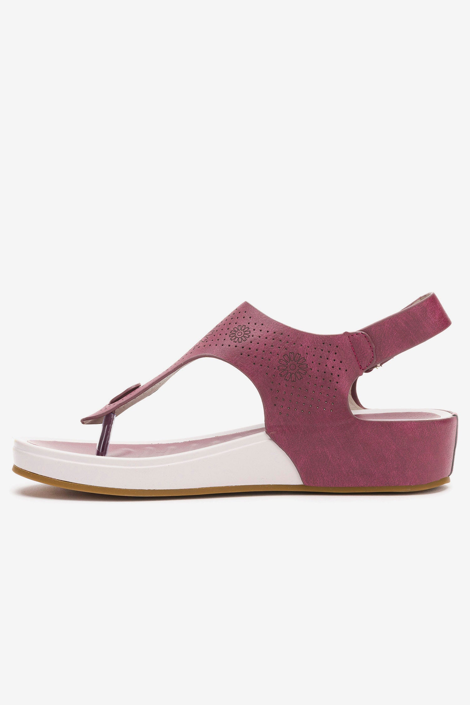 Sandalia Mujer Burdeo Fedra Thunder Blue Thunder Blue