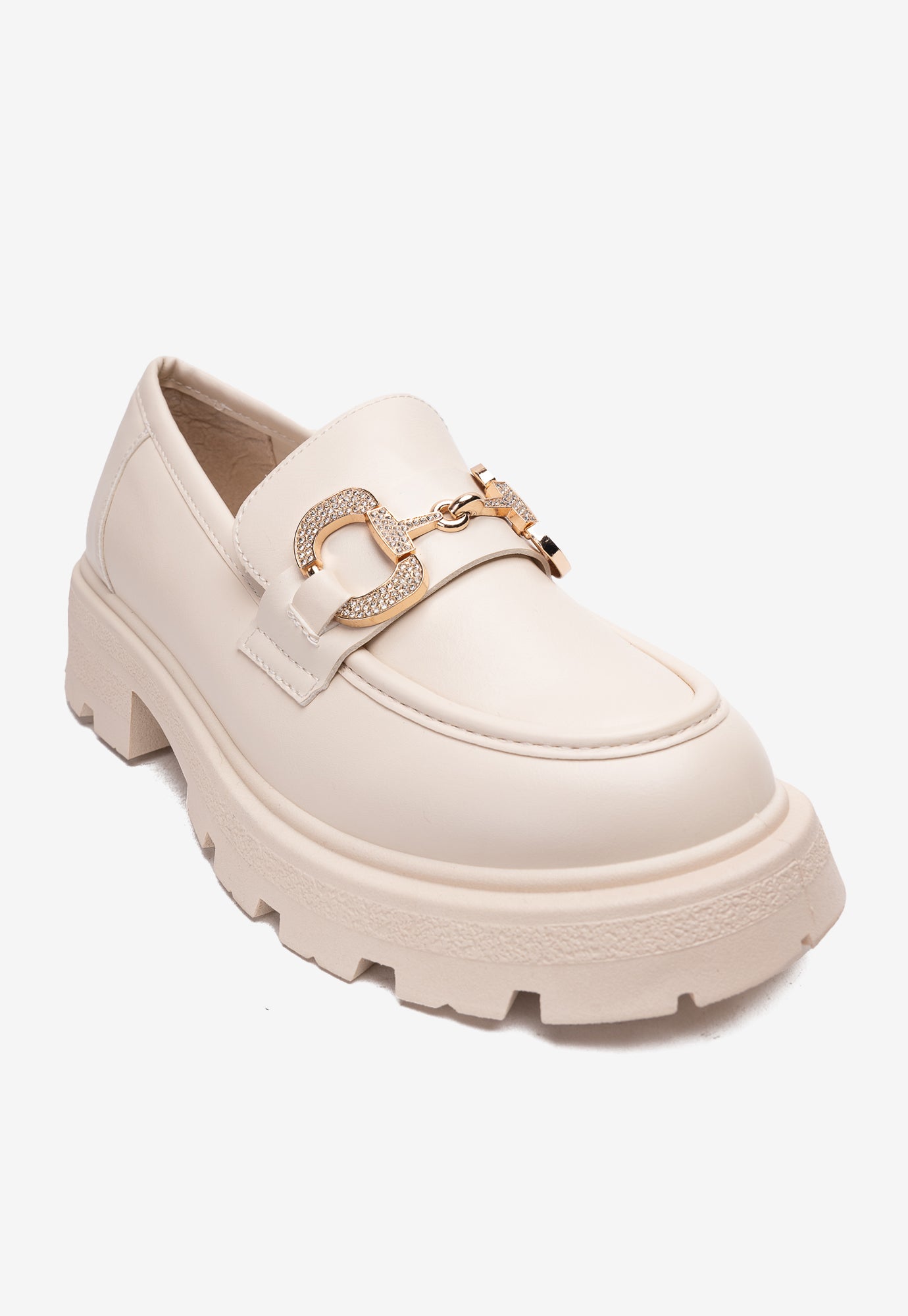 Mocasín Mujer Beige Deva Apóstol Apóstol